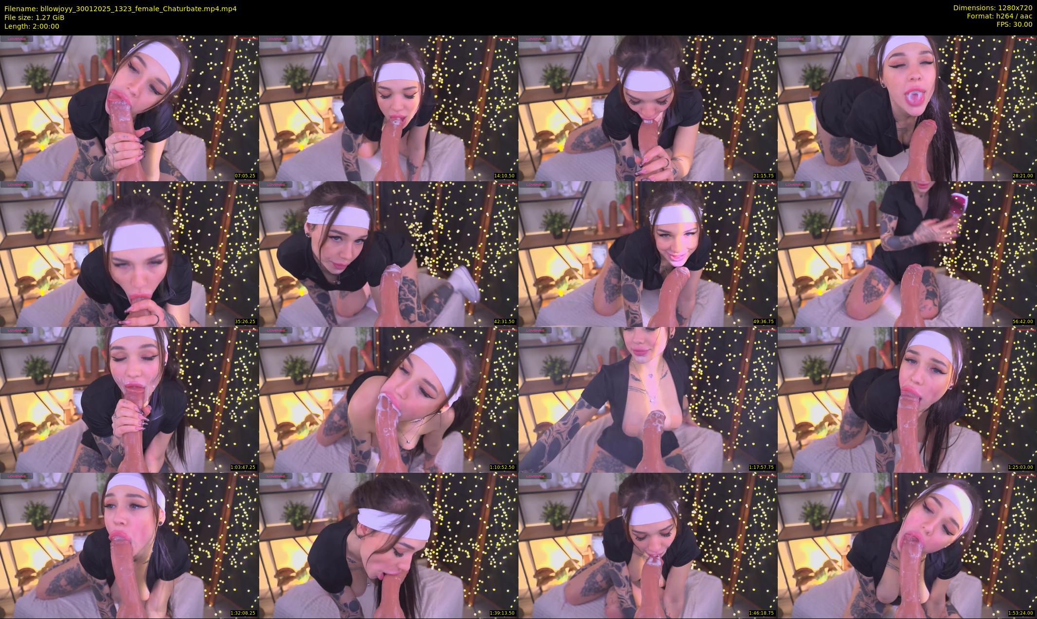 bllowjoyy — 120 minute Chaturbate female cam show recording, 720p, Jan 30, 2025