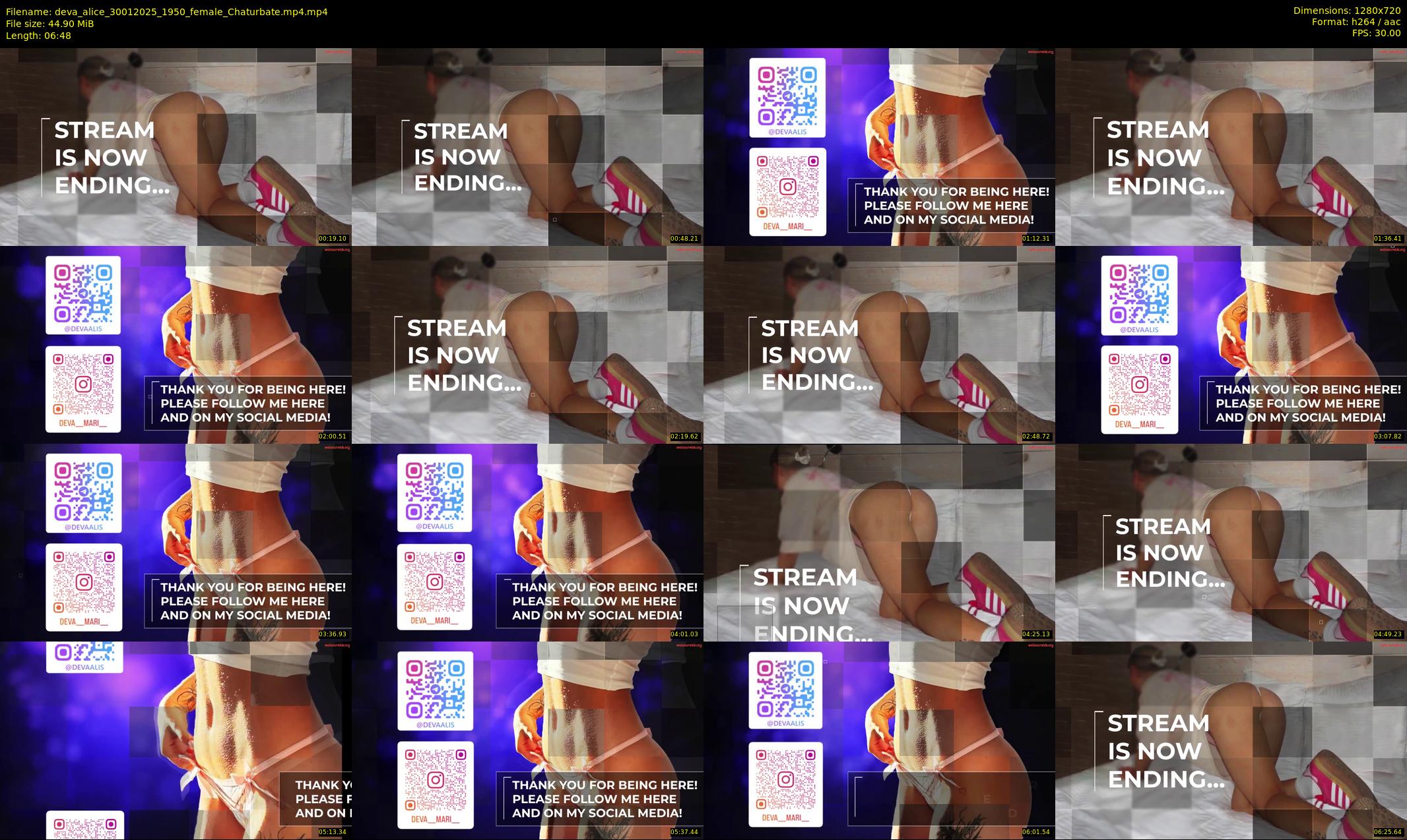 deva_alice — 7 minute Chaturbate female cam show recording, 720p, Jan 30, 2025