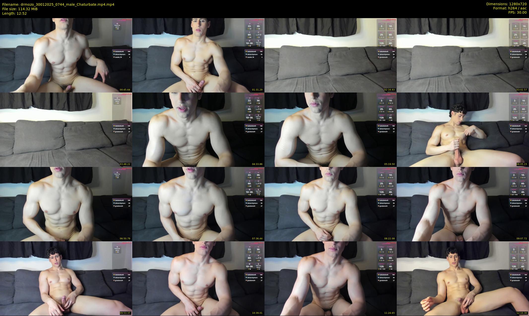 drmozo — 13 minute Chaturbate male cam show recording, 720p, Jan 30, 2025