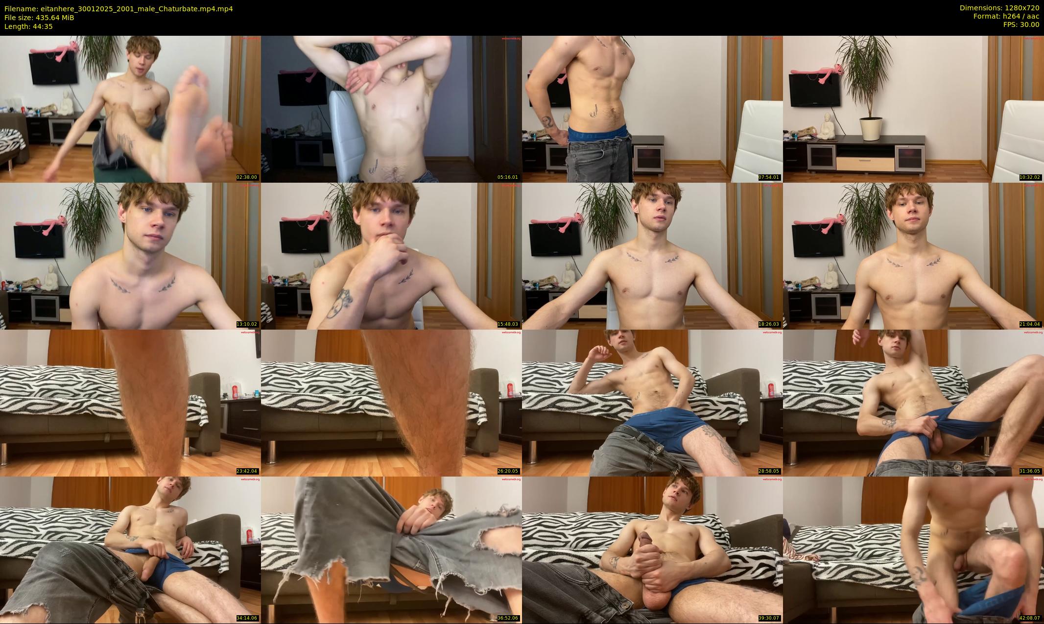 eitanhere — 45 minute Chaturbate male cam show recording, 720p, Jan 30, 2025