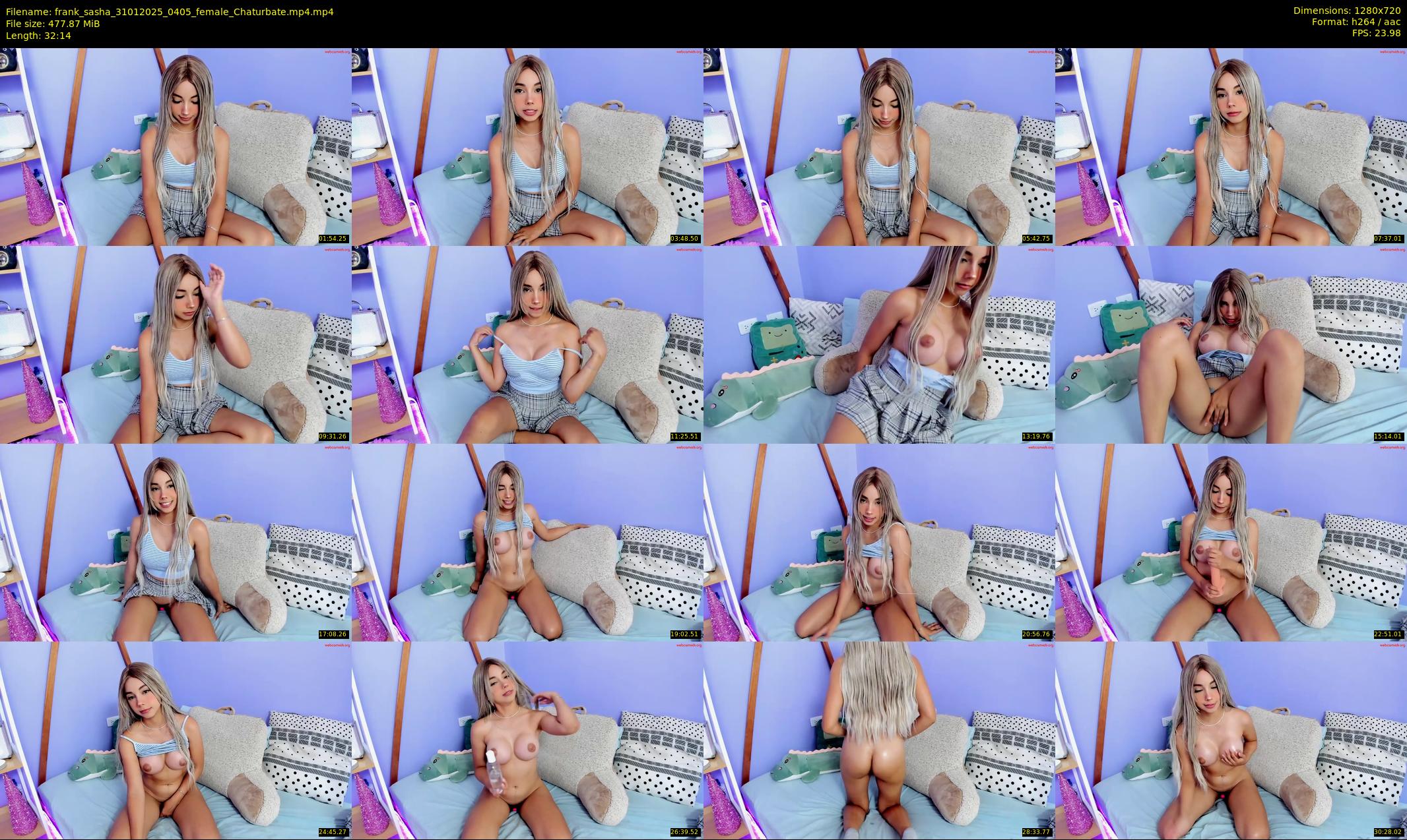 frank_sasha — 33 minute Chaturbate couple cam show recording, 720p, Jan 31, 2025