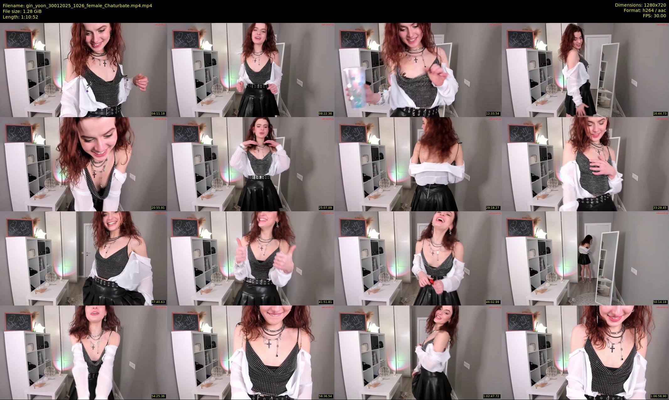 gin_yoon — 71 minute Chaturbate female cam show recording, 720p, Jan 30, 2025