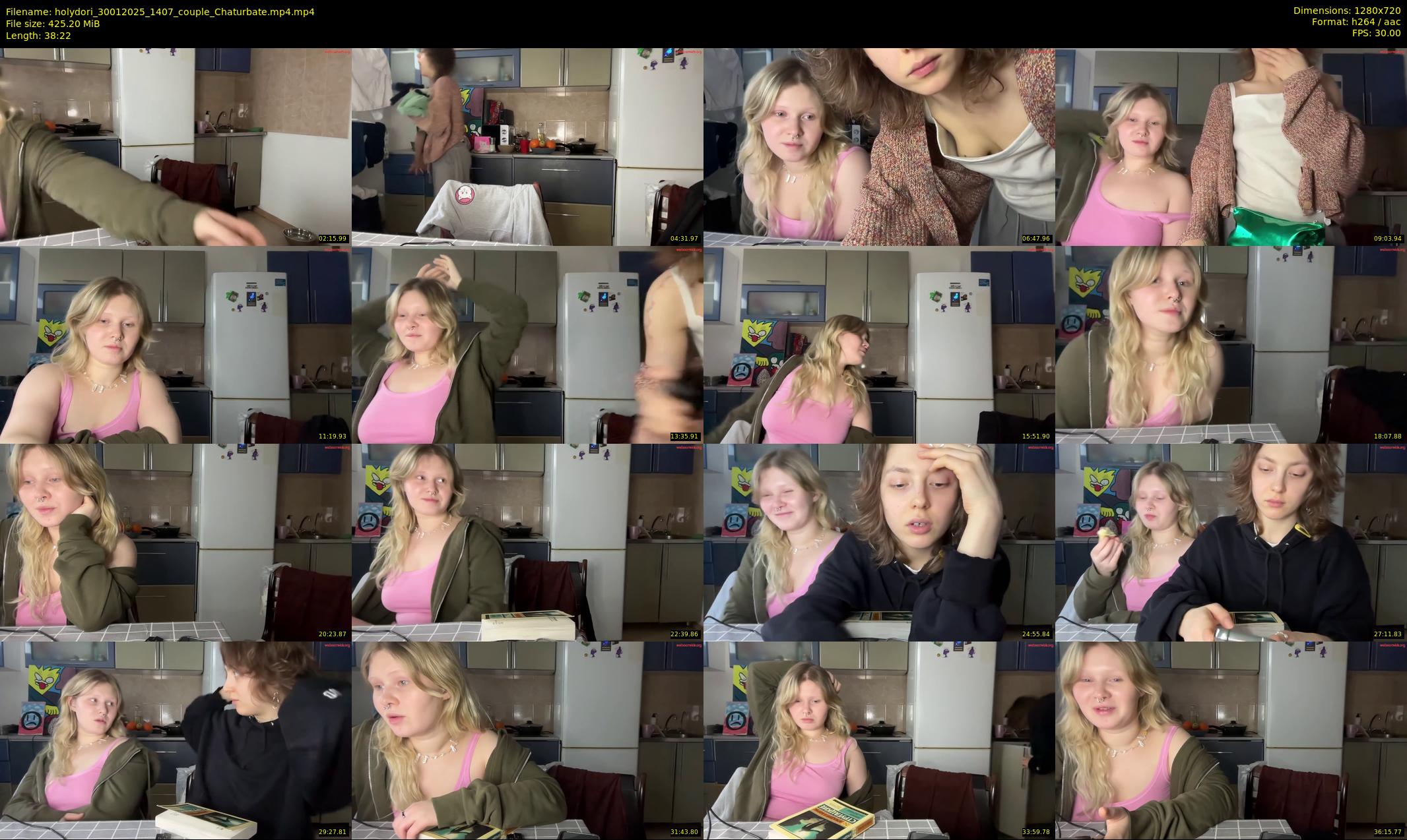 holydori — 39 minute Chaturbate female cam show recording, 720p, Jan 30, 2025