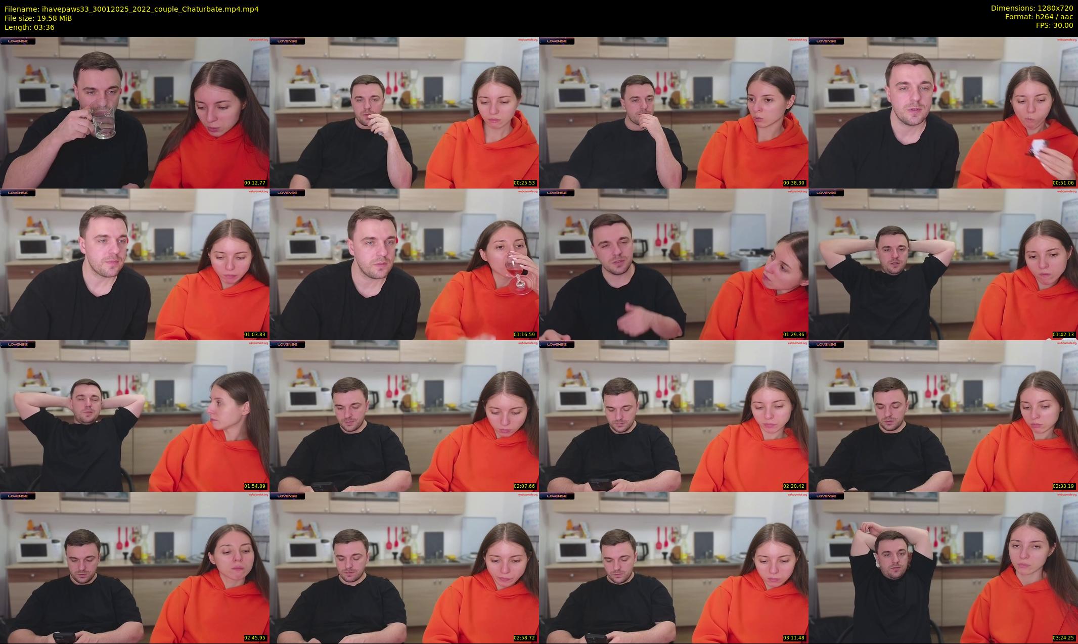 ihavepaws33 — 4 minute Chaturbate couple cam show recording, 720p, Jan 30, 2025