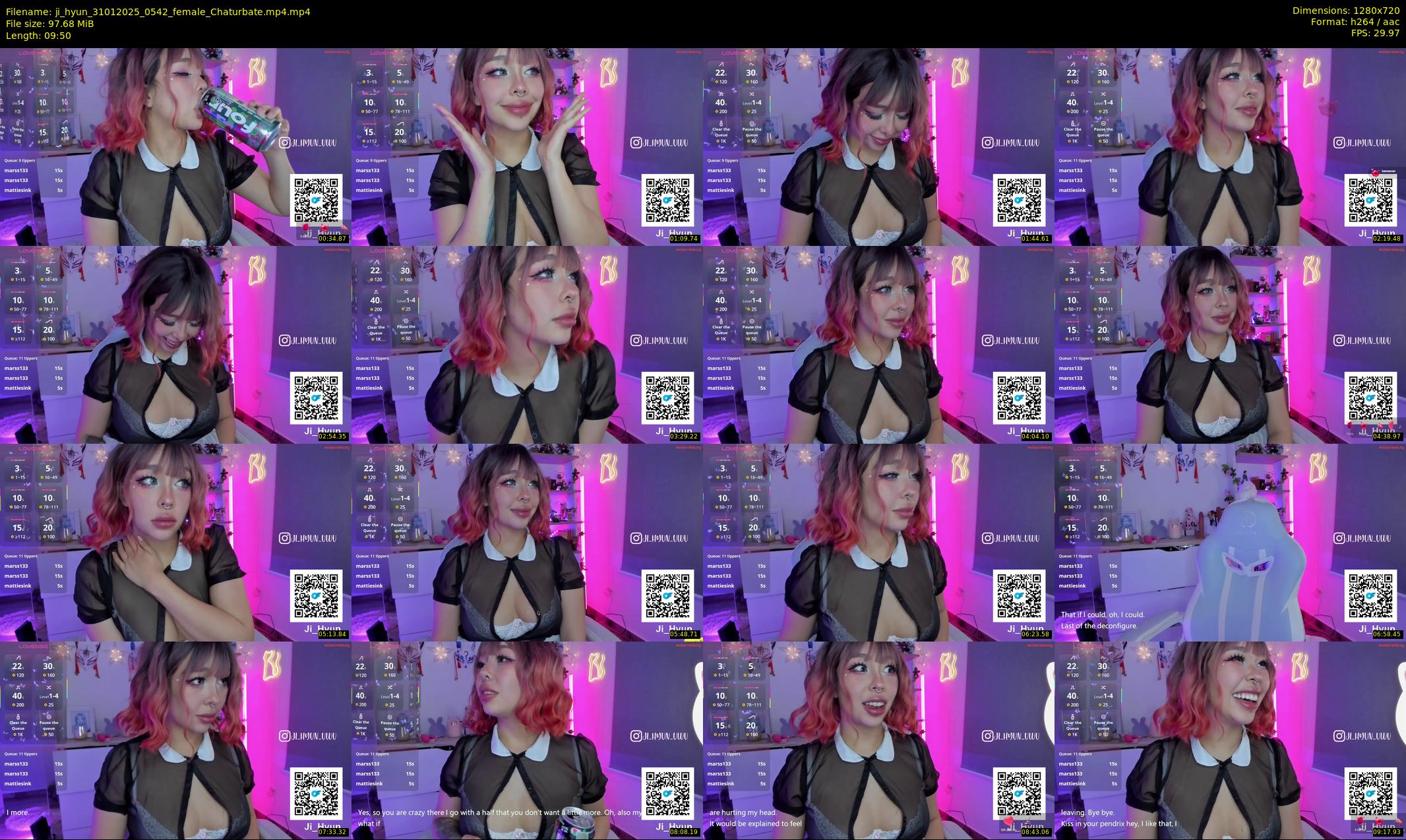 ji_hyun — 10 minute Chaturbate female cam show recording, 720p, Jan 31, 2025