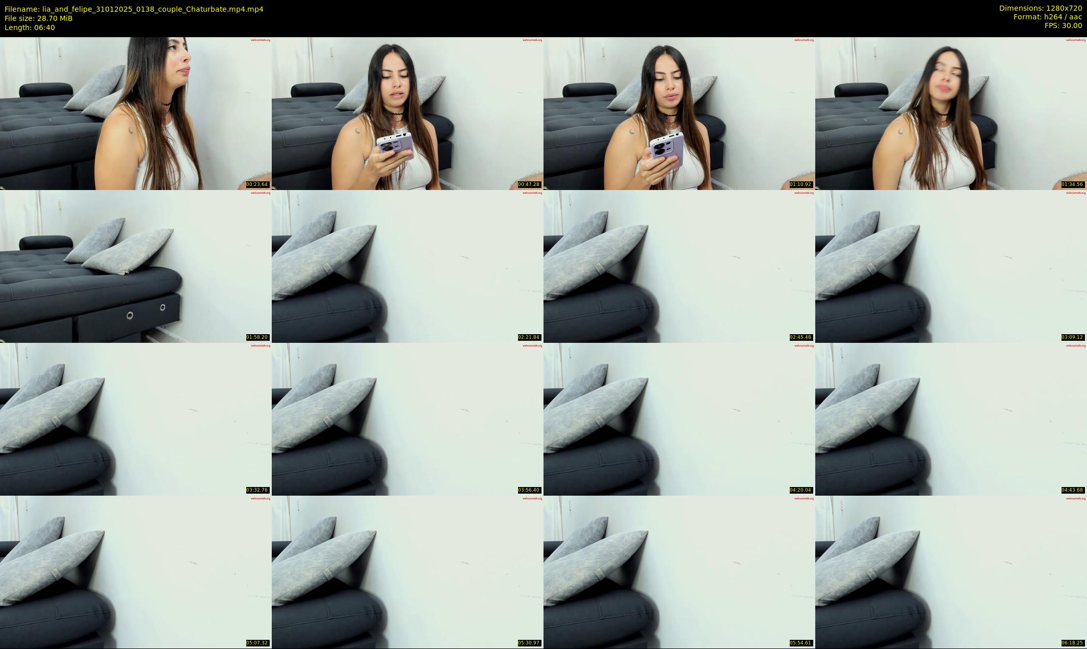 lia_and_felipe — 7 minute Chaturbate couple cam show recording, 720p, Jan 31, 2025