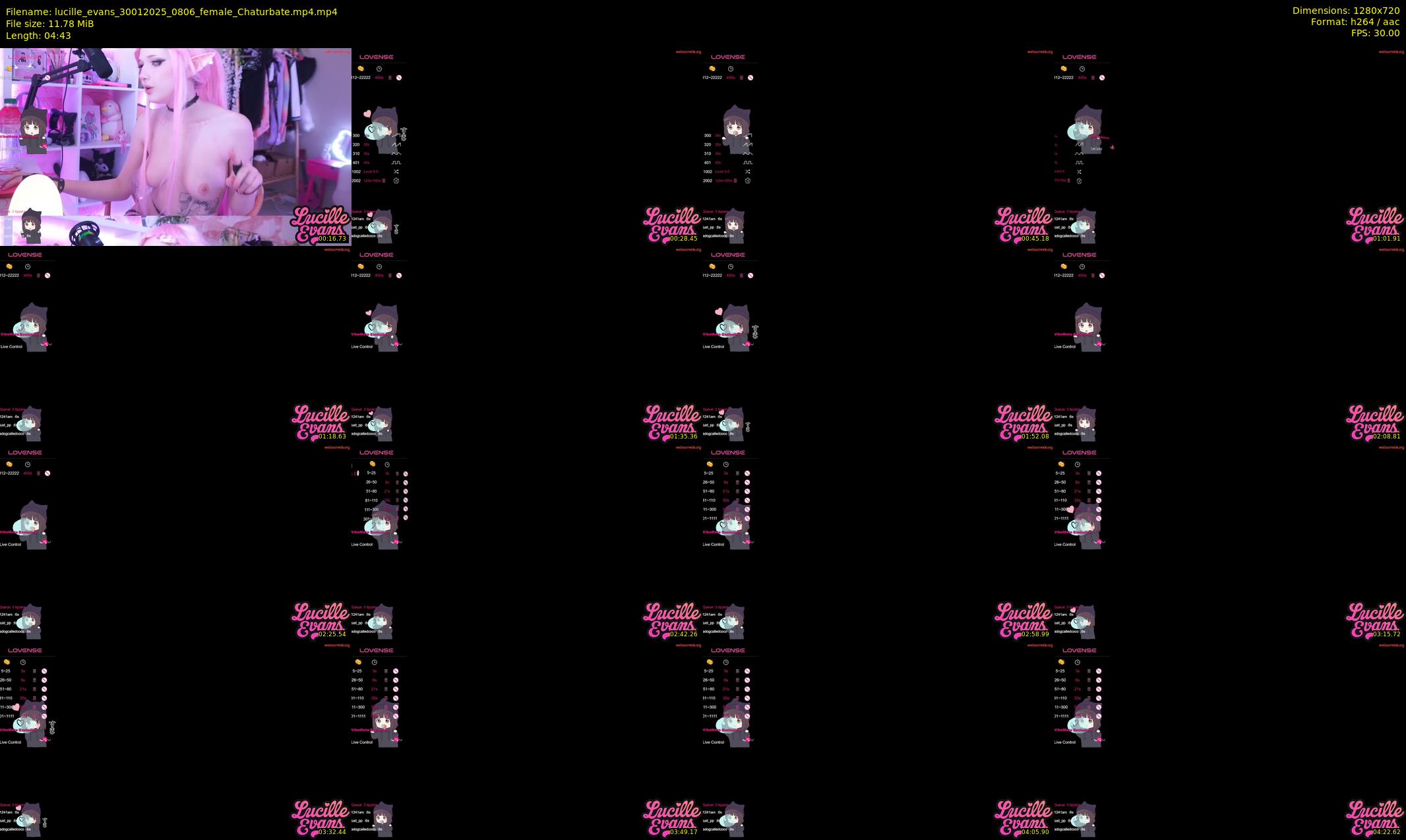 lucille_evans — 5 minute Chaturbate female cam show recording, 720p, Jan 30, 2025