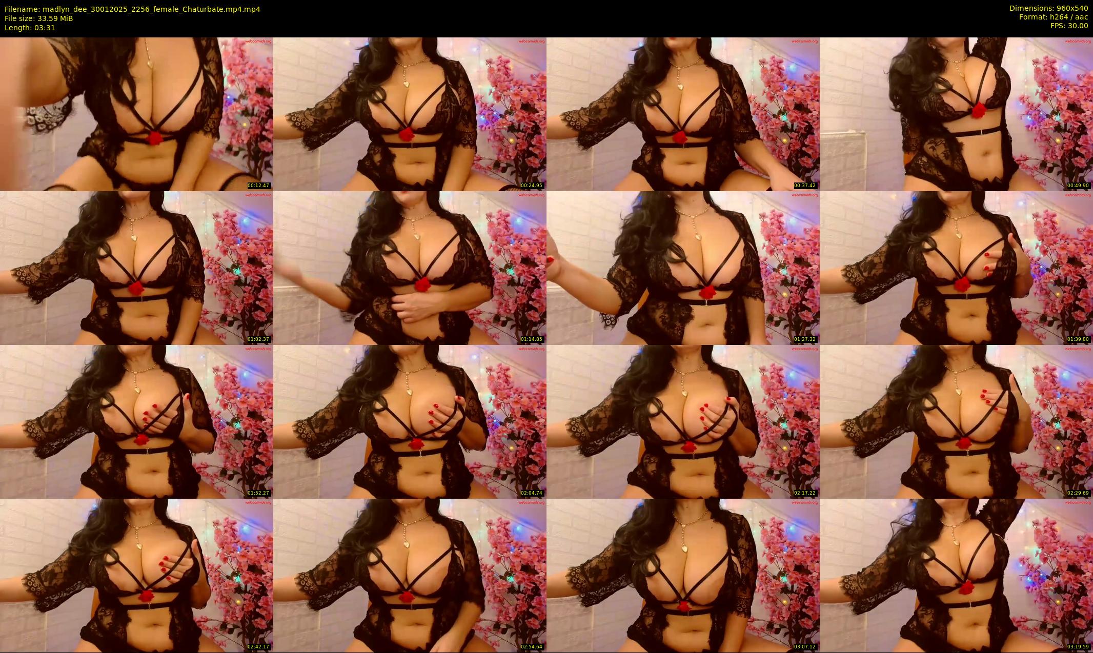 madlyn_dee — 4 minute Chaturbate female cam show recording, 480p, Jan 30, 2025
