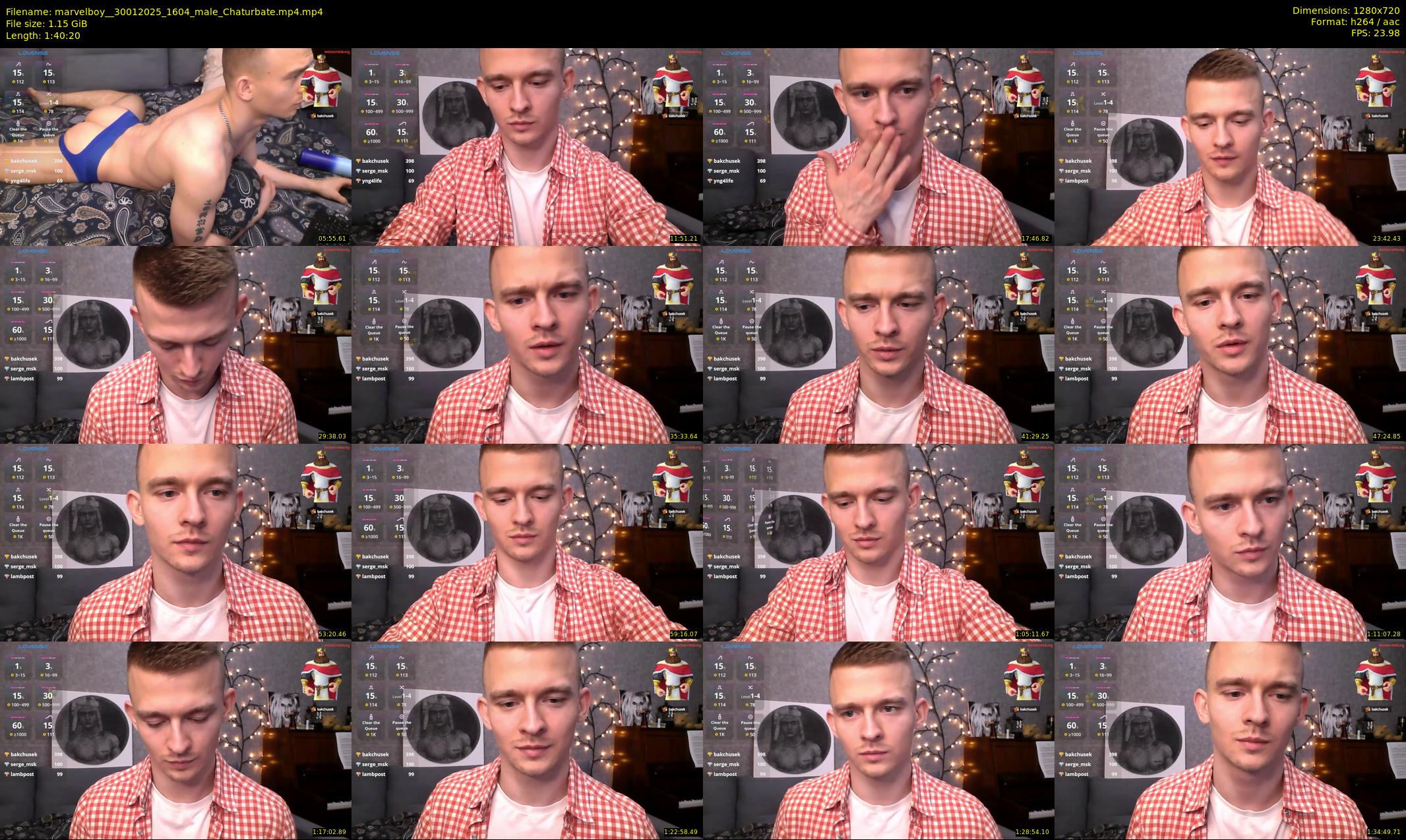 marvelboy_ — 101 minute Chaturbate male cam show recording, 720p, Jan 30, 2025