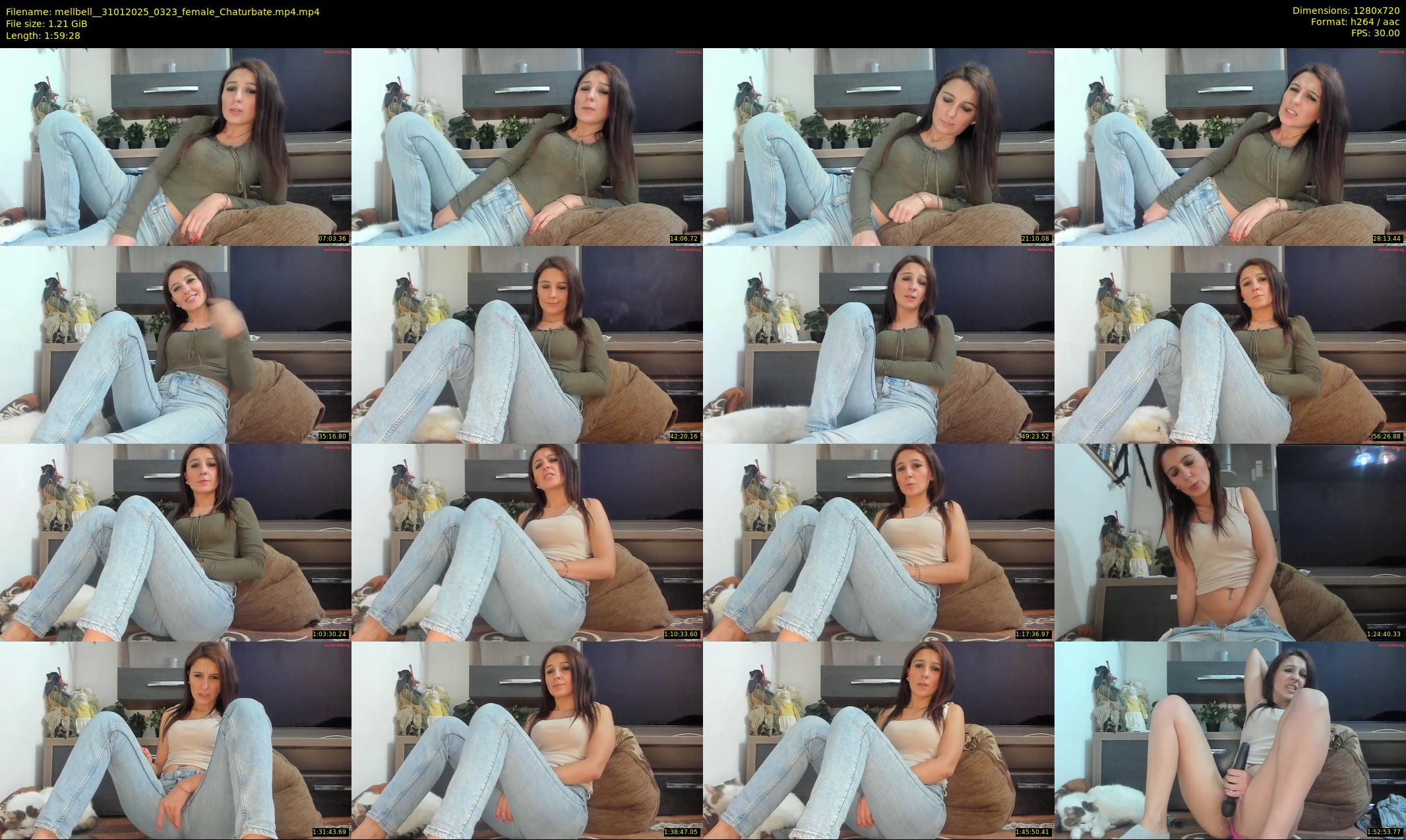 mellbell_ — 120 minute Chaturbate female cam show recording, 720p, Jan 31, 2025