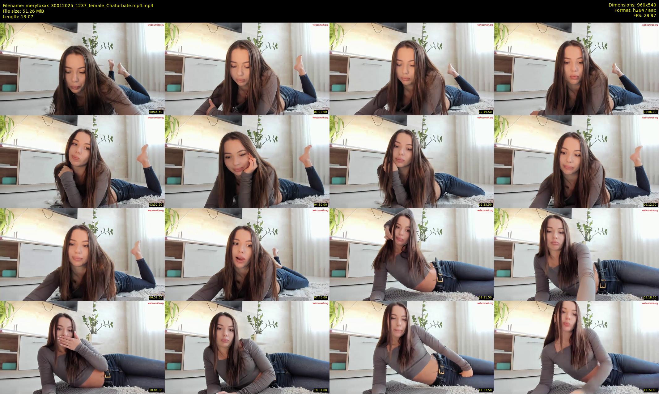 meryfoxxx — 14 minute Chaturbate female cam show recording, 480p, Jan 30, 2025