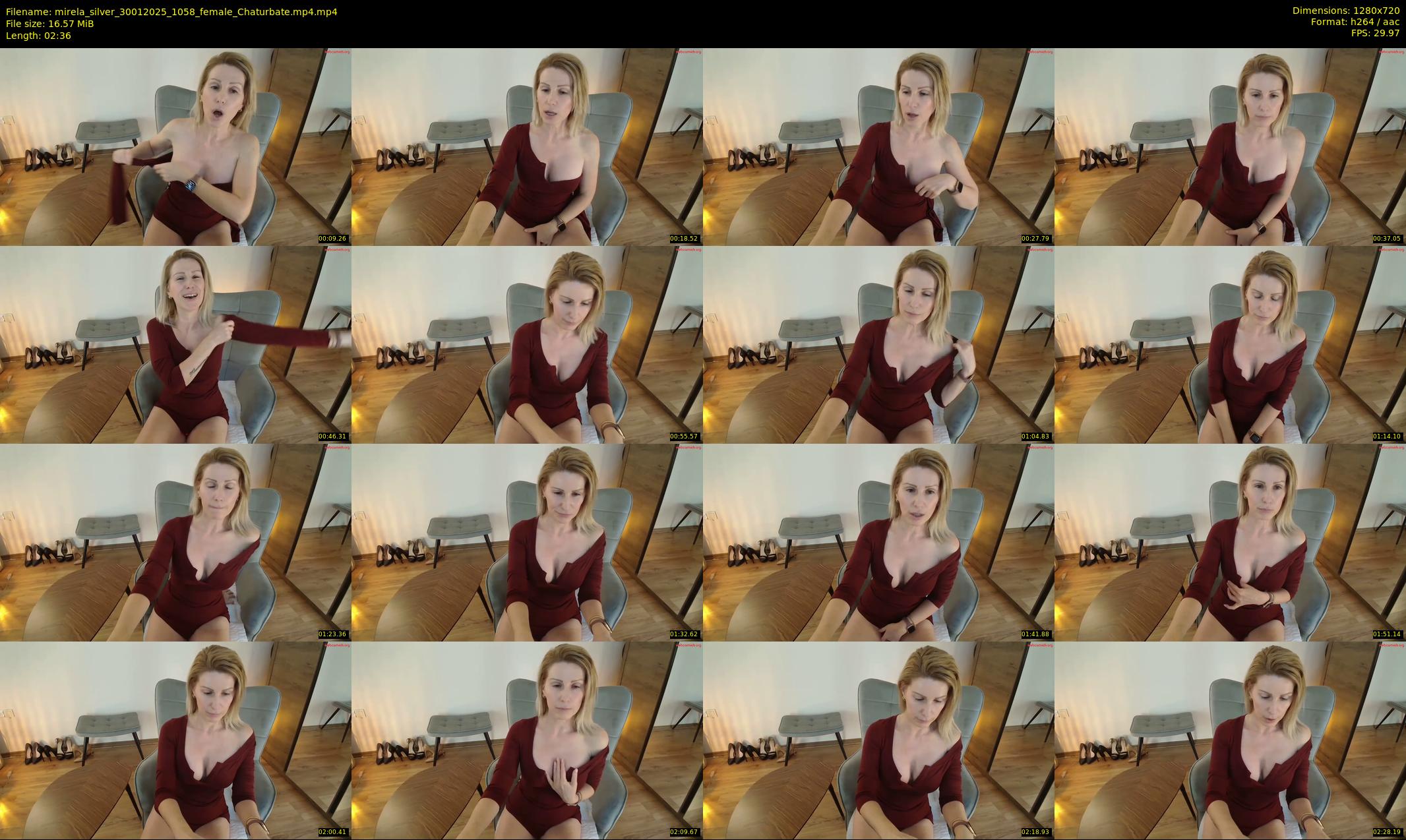 mirela_silver — 3 minute Chaturbate female cam show recording, 720p, Jan 30, 2025