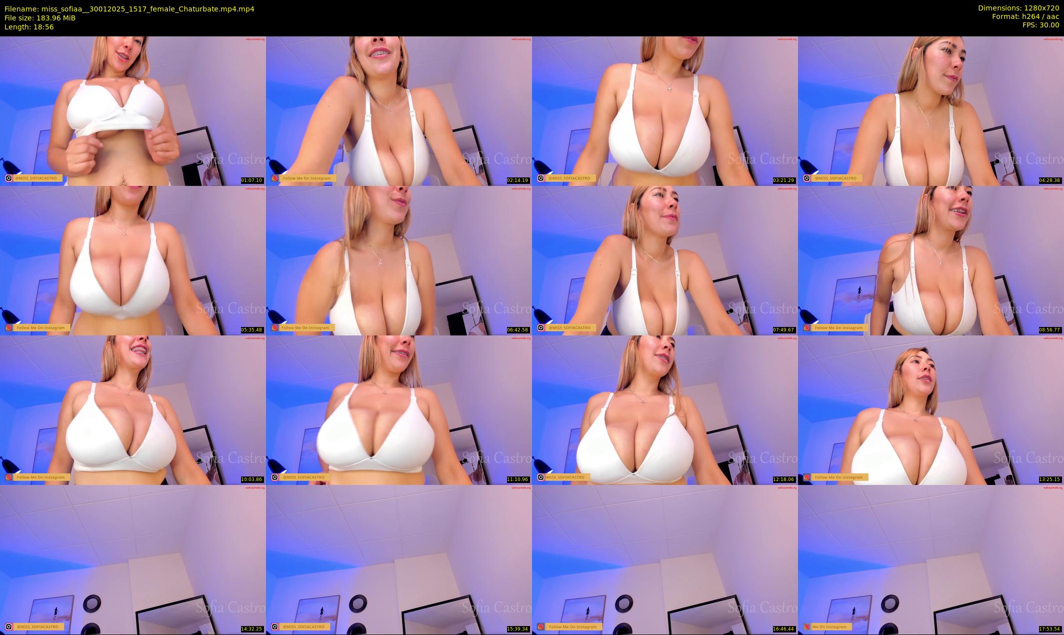 miss_sofiaa_ — 19 minute Chaturbate female cam show recording, 720p, Jan 30, 2025