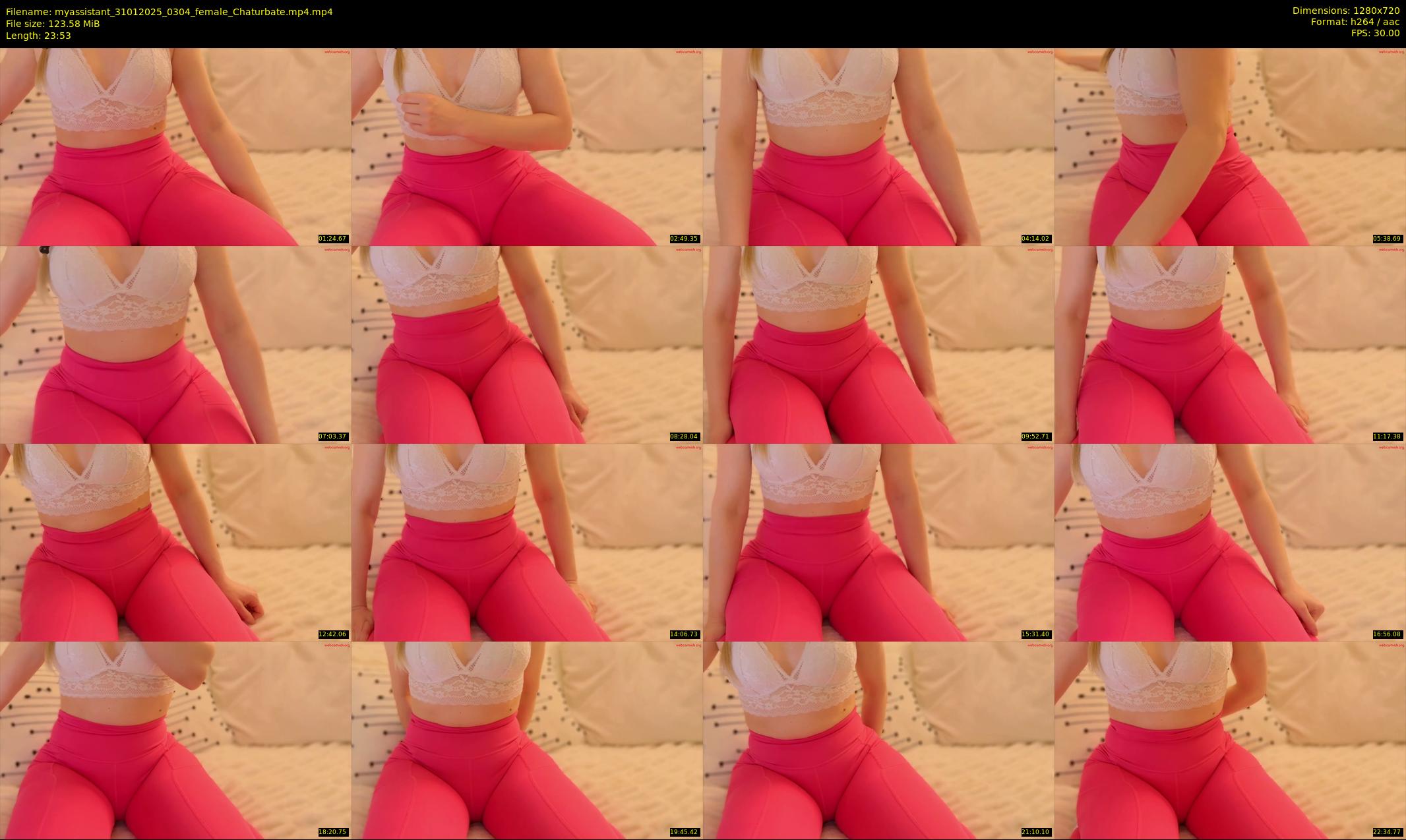 myassistant — 24 minute Chaturbate female cam show recording, 720p, Jan 31, 2025