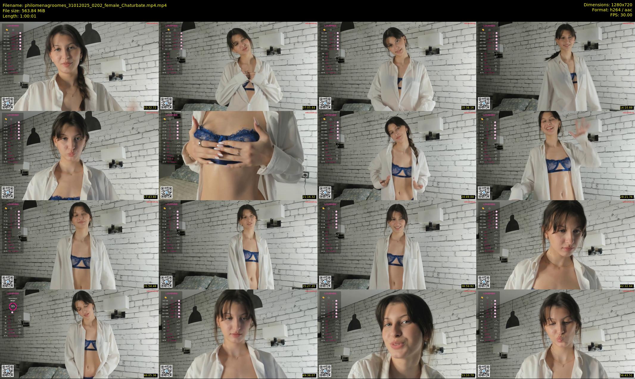 philomenagroomes — 61 minute Chaturbate female cam show recording, 720p, Jan 31, 2025