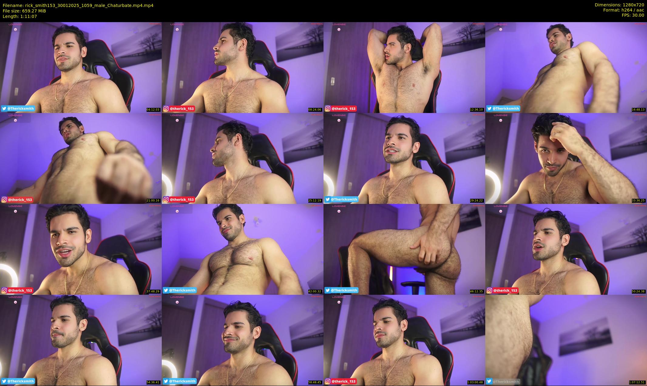 rick_smith153 — 72 minute Chaturbate male cam show recording, 720p, Jan 30, 2025