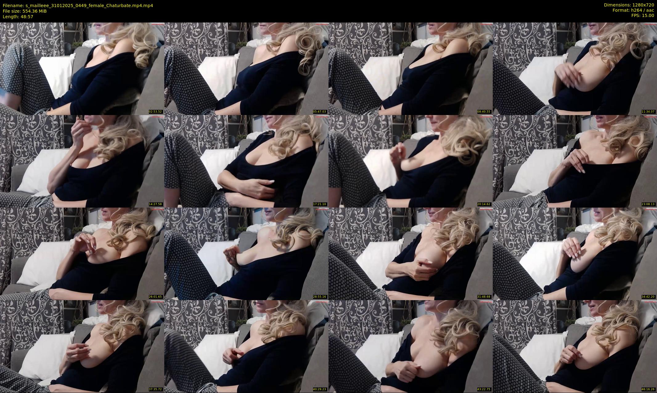 s_mailleee — 49 minute Chaturbate female cam show recording, 720p, Jan 31, 2025