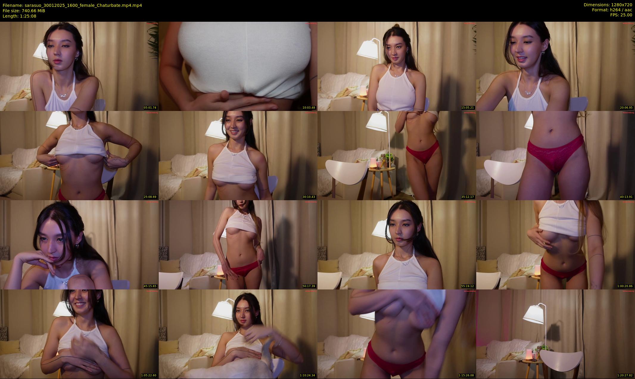 sarasuo — 86 minute Chaturbate female cam show recording, 720p, Jan 30, 2025