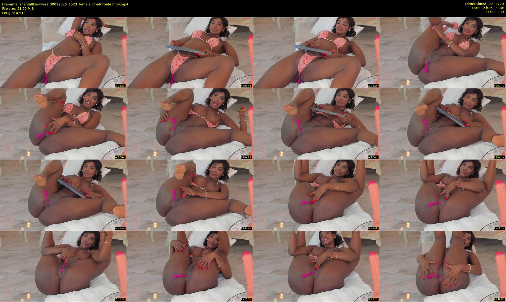 shantallknowless — 8 minute Chaturbate female cam show recording, 720p, Jan 30, 2025