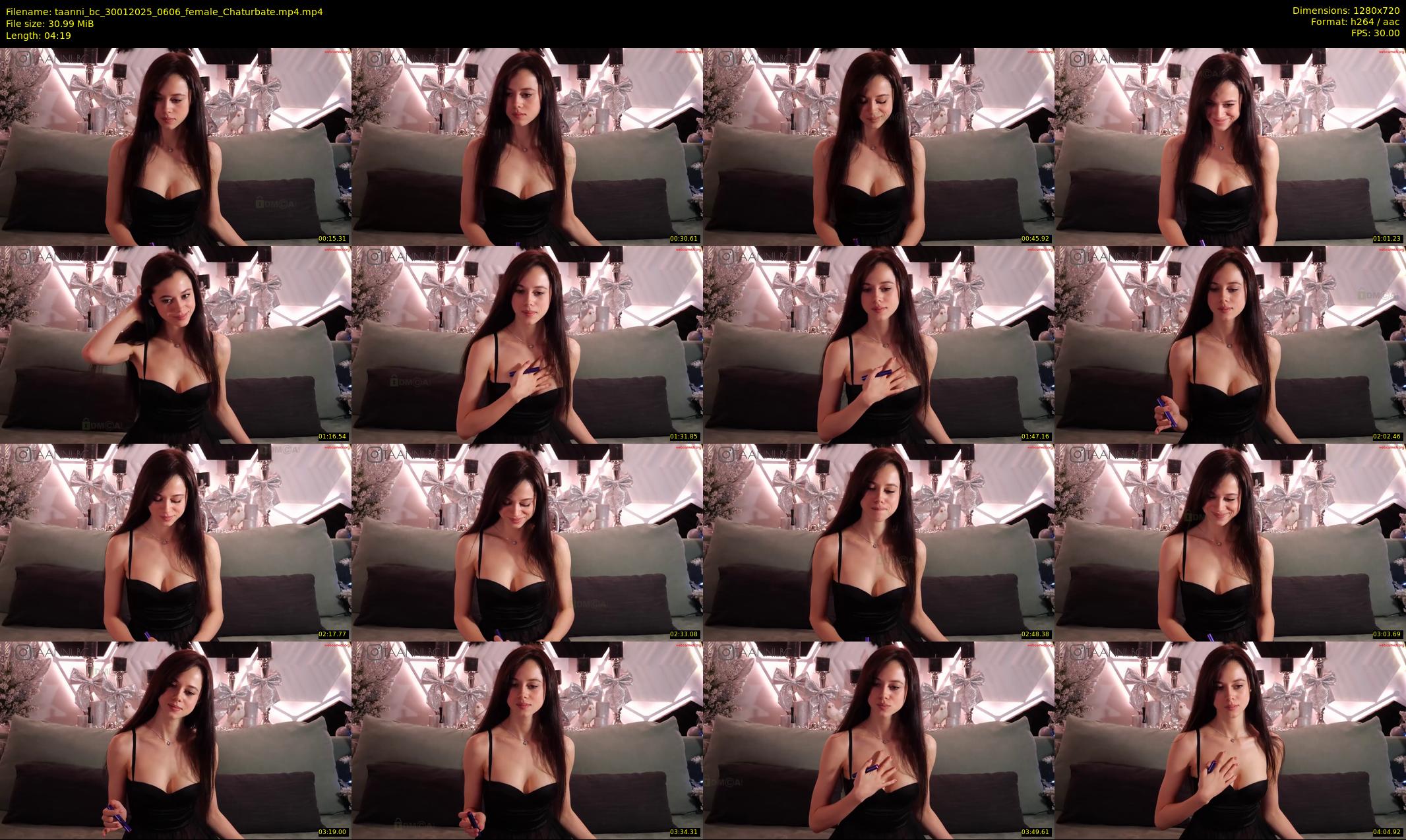 taanni_bc — 5 minute Chaturbate female cam show recording, 720p, Jan 30, 2025
