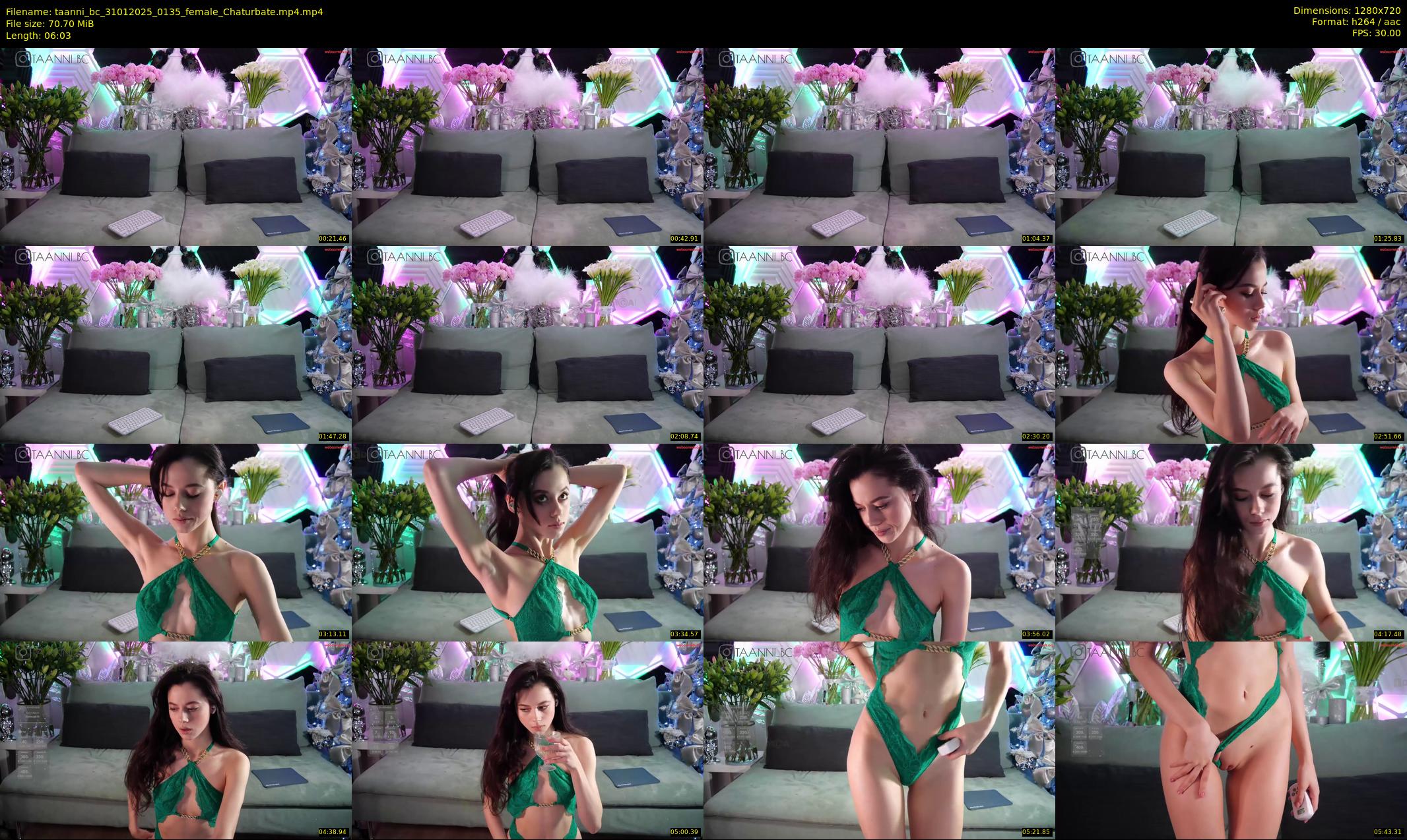 taanni_bc — 7 minute Chaturbate female cam show recording, 720p, Jan 31, 2025