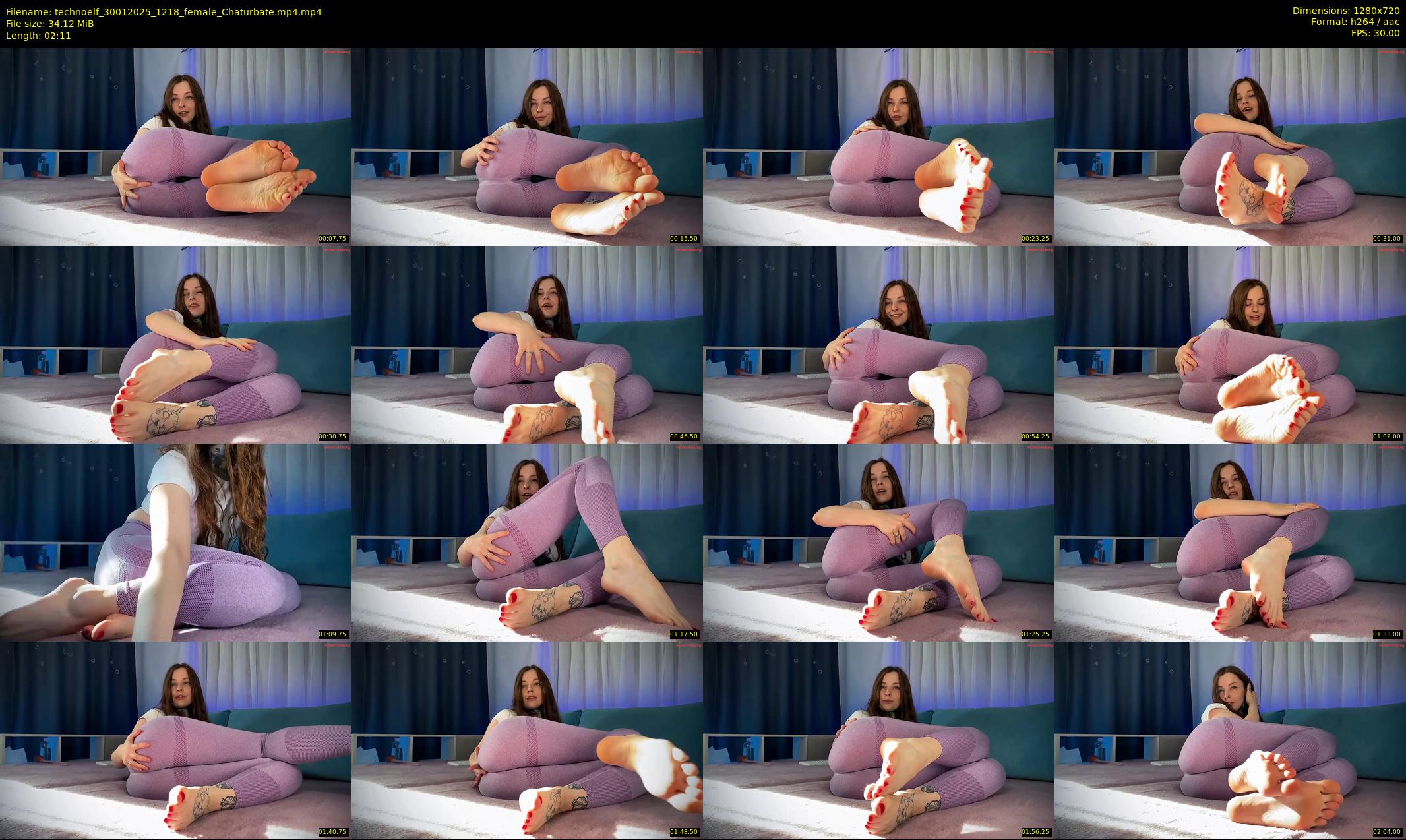 technoelf — 3 minute Chaturbate female cam show recording, 720p, Jan 30, 2025