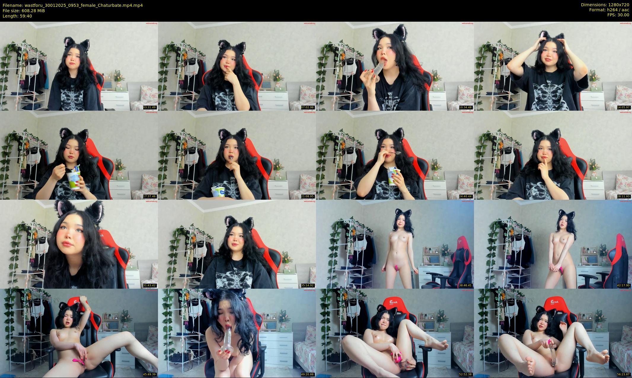 wastforu — 60 minute Chaturbate female cam show recording, 720p, Jan 30, 2025