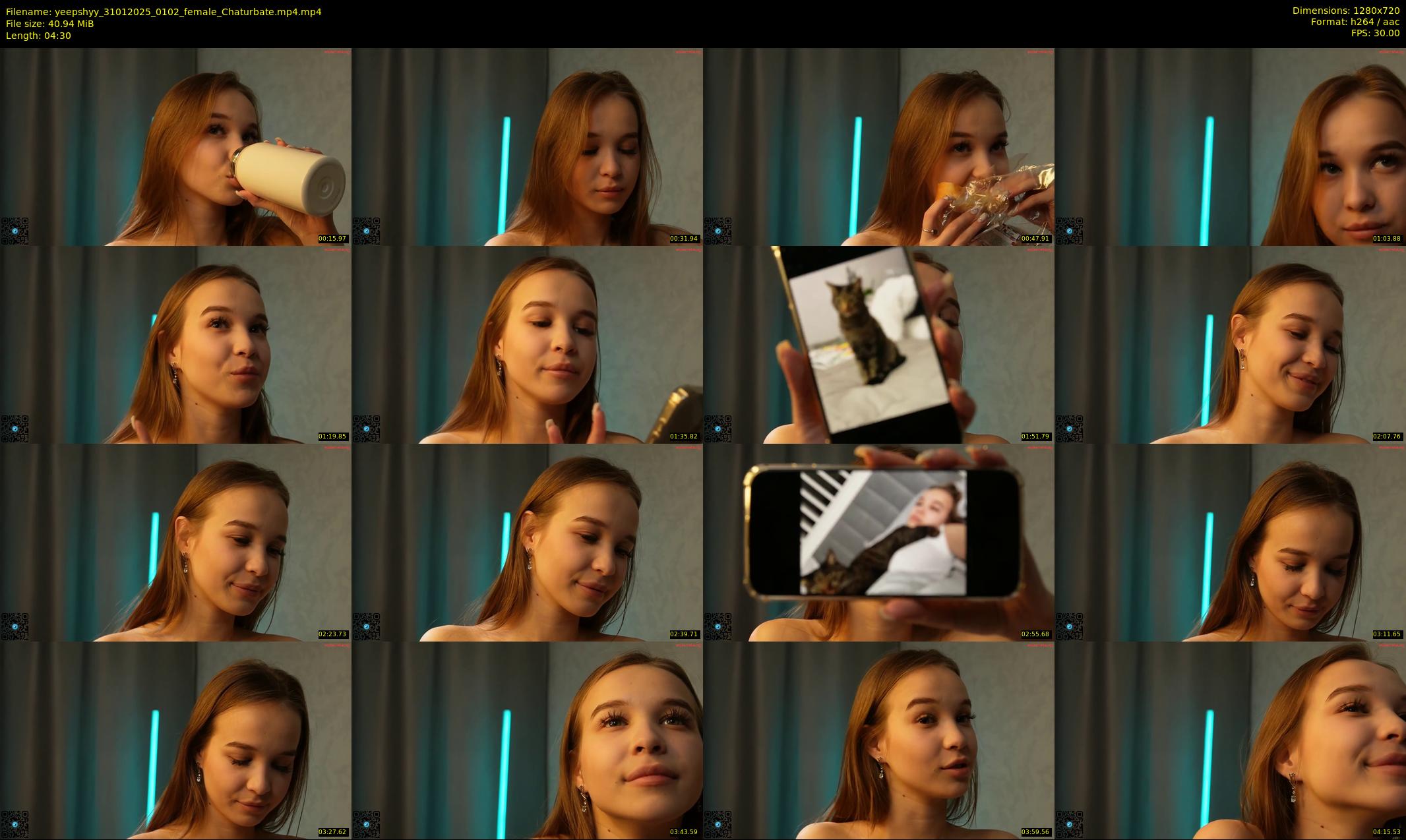 yeepshyy — 5 minute Chaturbate female cam show recording, 720p, Jan 31, 2025