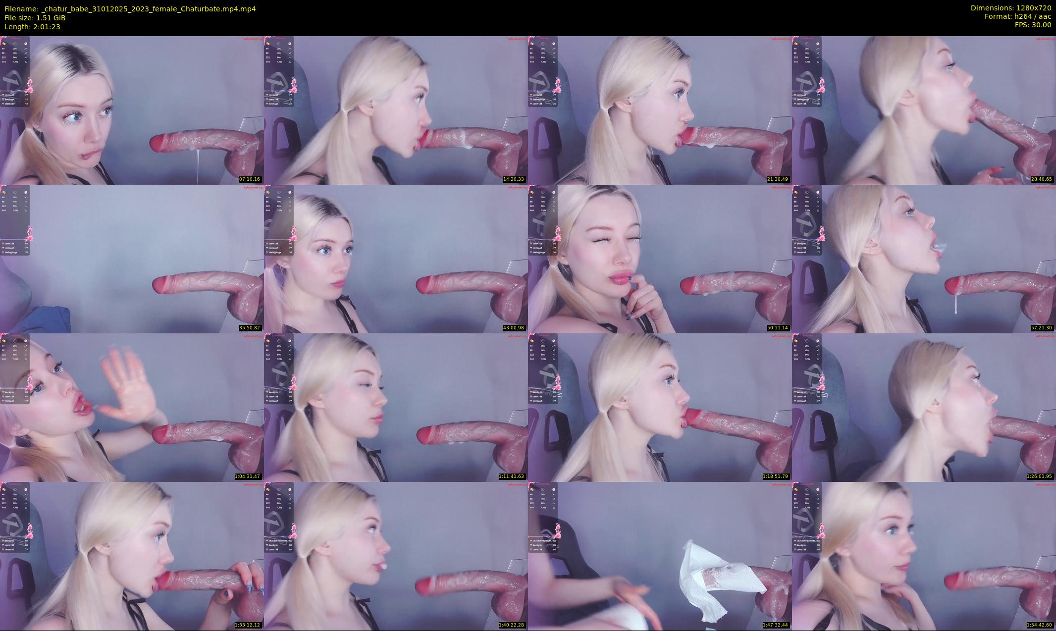 _chatur_babe — 122 minute Chaturbate female cam show recording, 720p, Jan 31, 2025