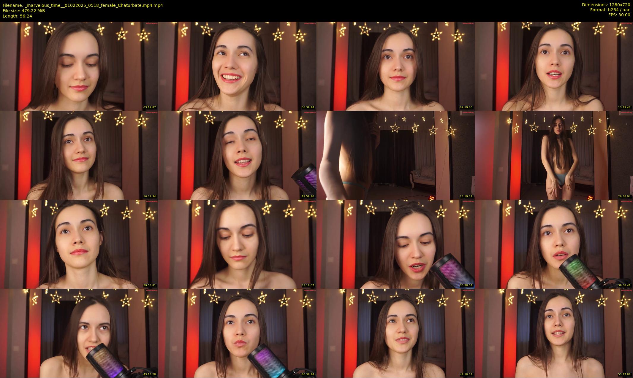 _marvelous_time_ — 57 minute Chaturbate female cam show recording, 720p, Feb 1, 2025