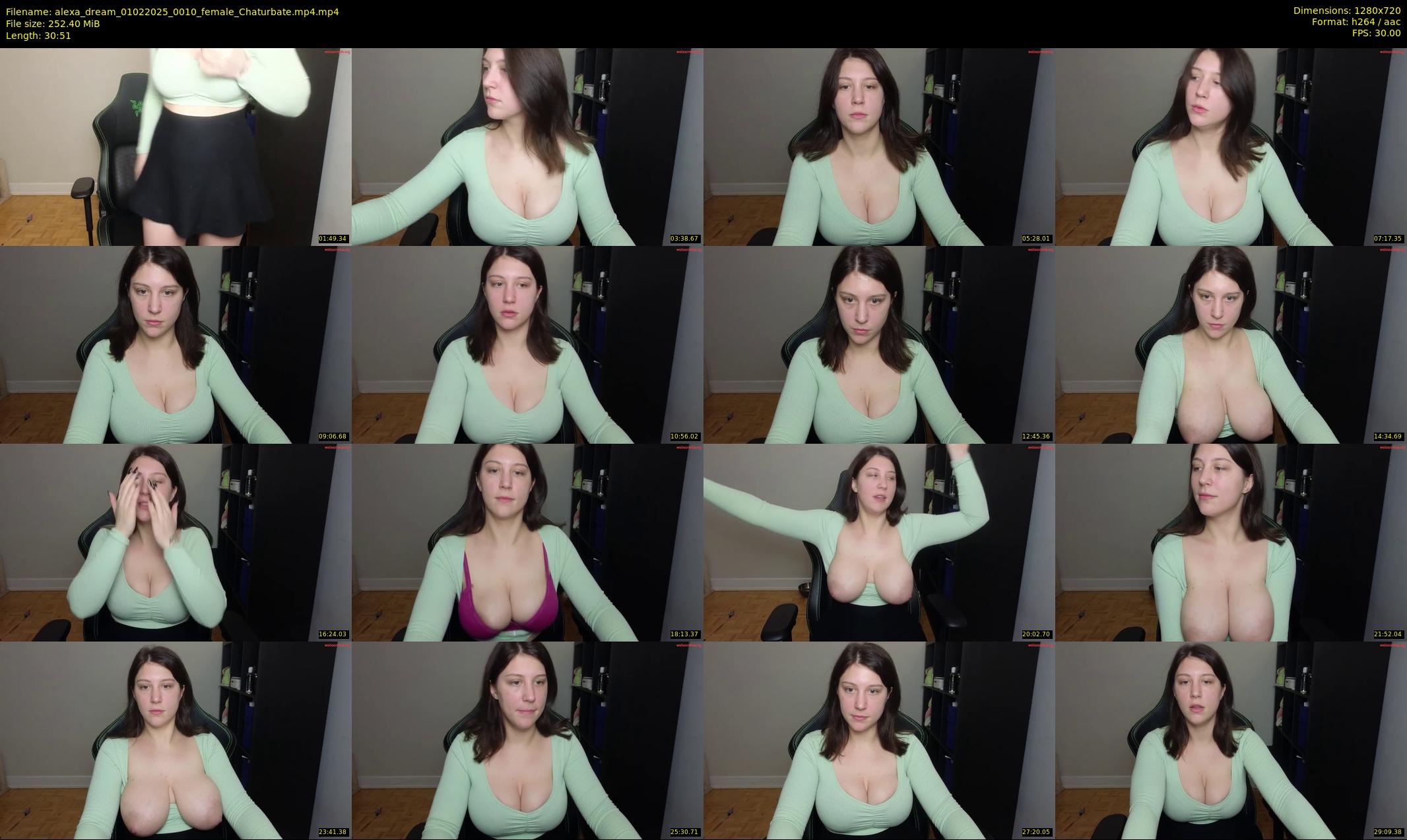 alexa_dream — 31 minute Chaturbate female cam show recording, 720p, Feb 1, 2025