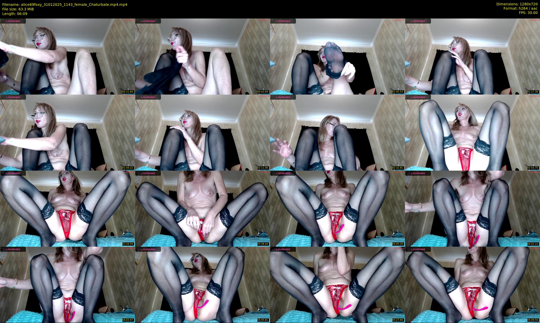 alice69foxy — 7 minute Chaturbate female cam show recording, 720p, Jan 31, 2025