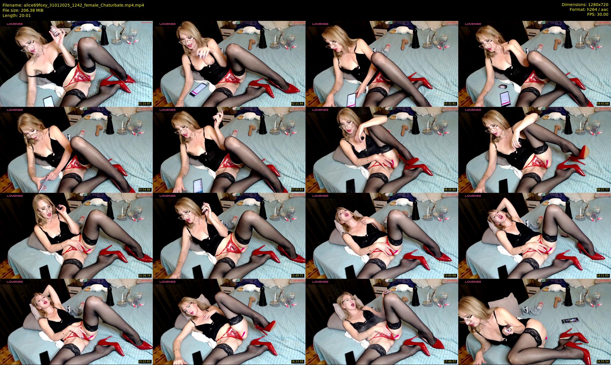 alice69foxy — 21 minute Chaturbate female cam show recording, 720p, Jan 31, 2025