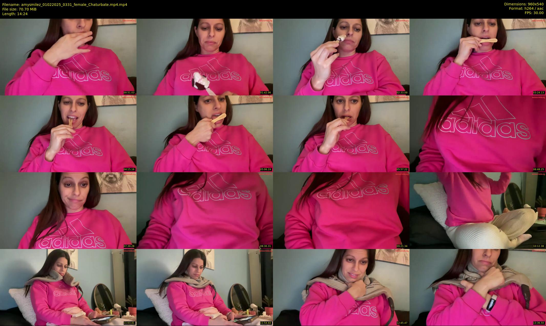 amysmilez — 15 minute Chaturbate female cam show recording, 480p, Feb 1, 2025