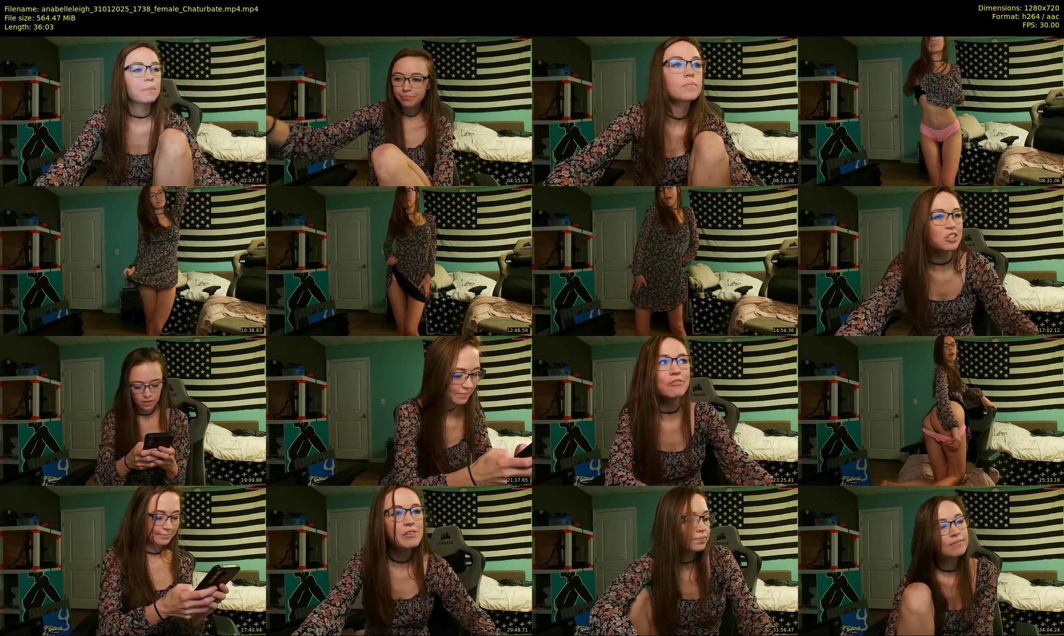 anabelleleigh — 37 minute Chaturbate female cam show recording, 720p, Jan 31, 2025