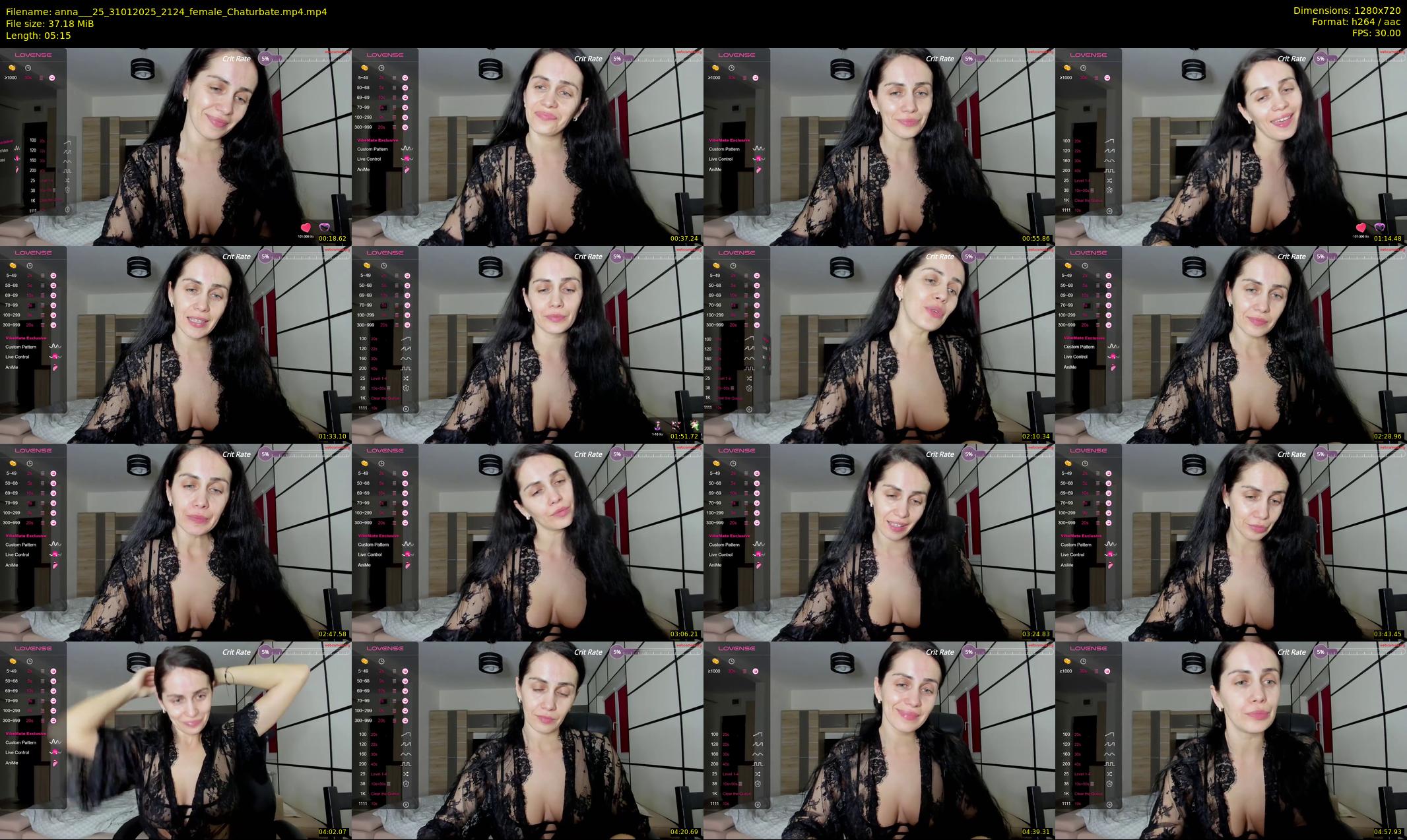 anna___25 — 6 minute Chaturbate female cam show recording, 720p, Jan 31, 2025