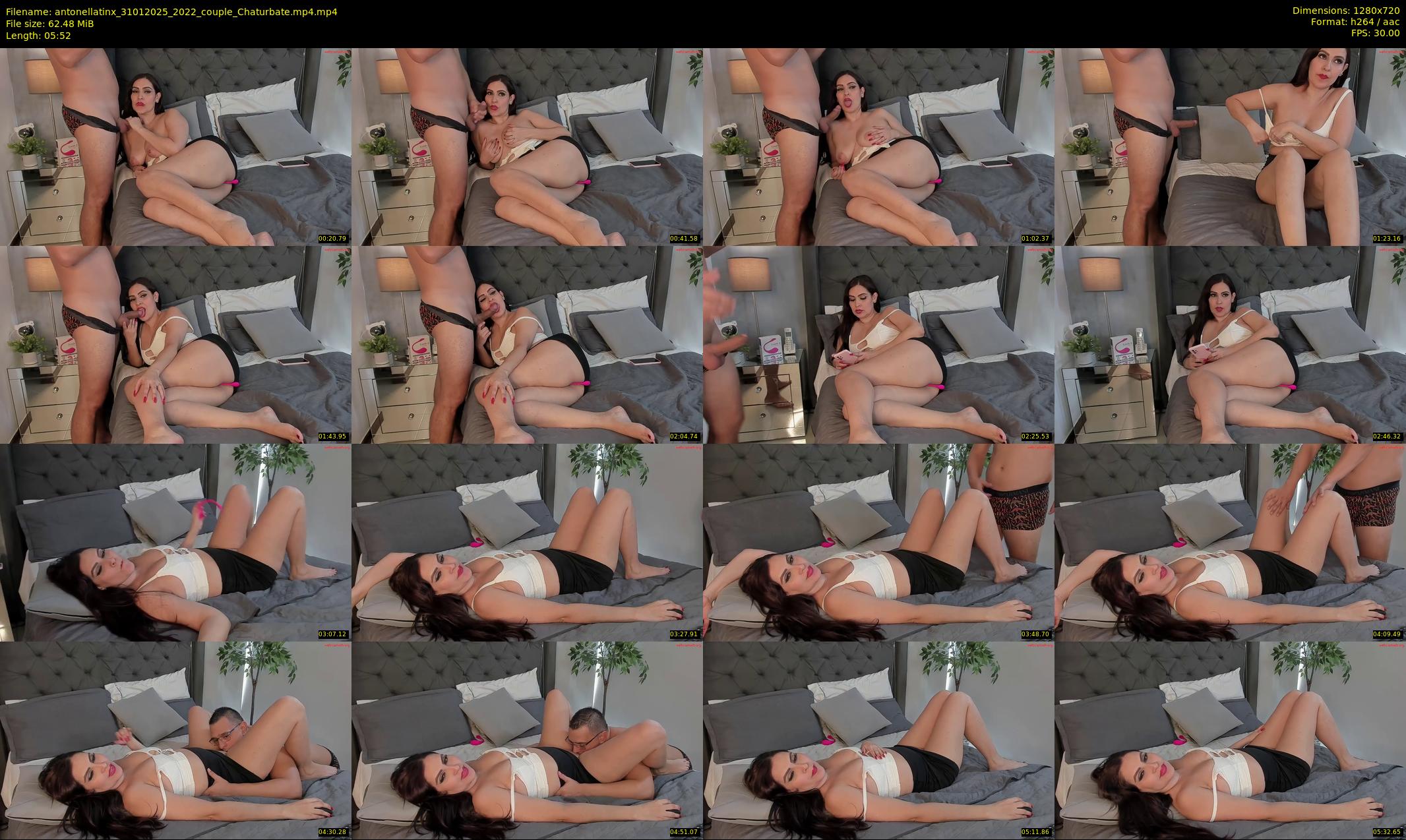 antonellatinx — 6 minute Chaturbate couple cam show recording, 720p, Jan 31, 2025