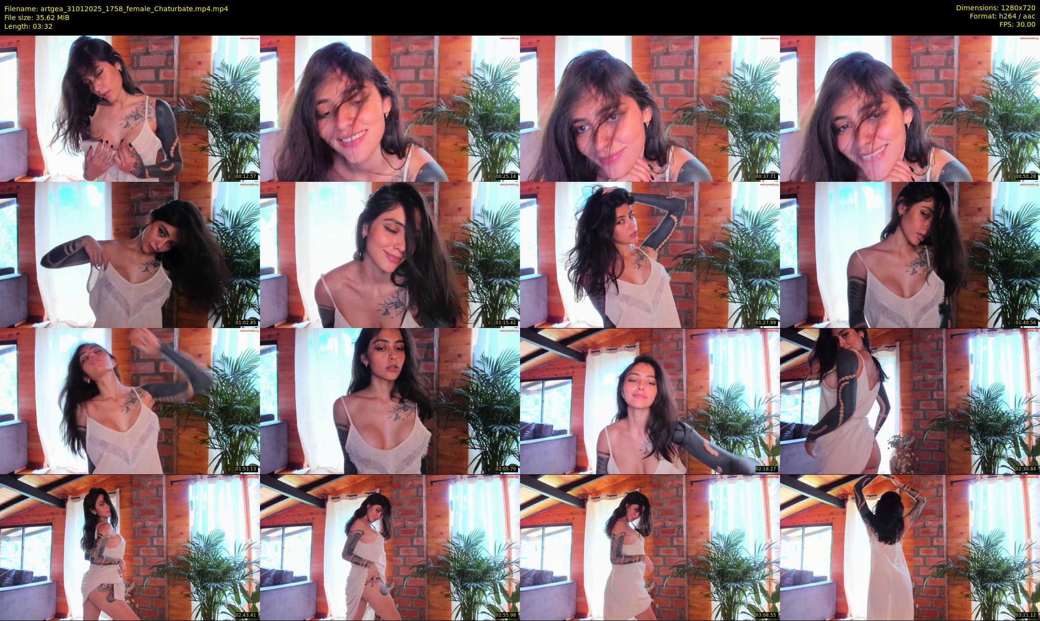 artgea — 4 minute Chaturbate female cam show recording, 720p, Jan 31, 2025