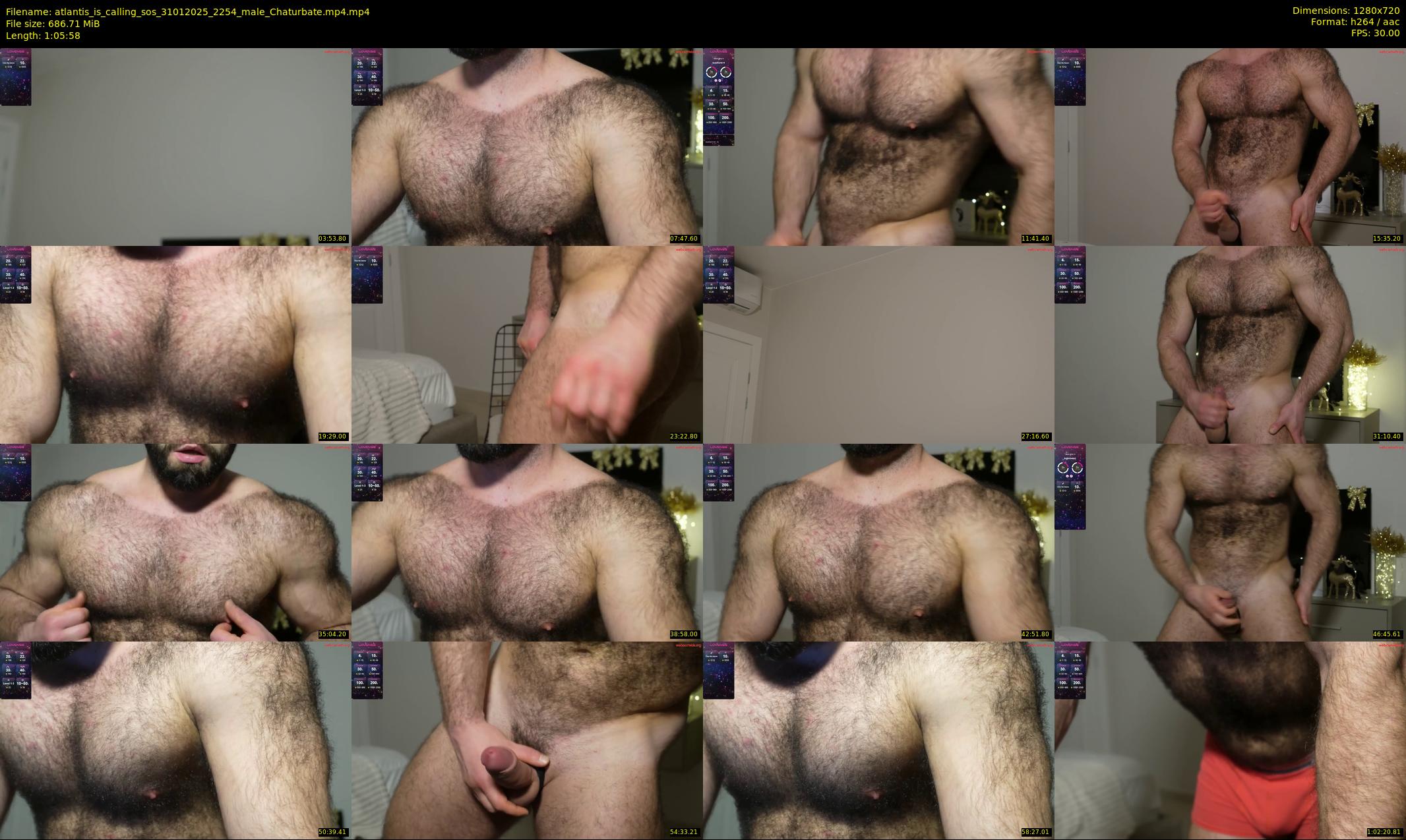 atlantis_is_calling_sos — 66 minute Chaturbate male cam show recording, 720p, Jan 31, 2025