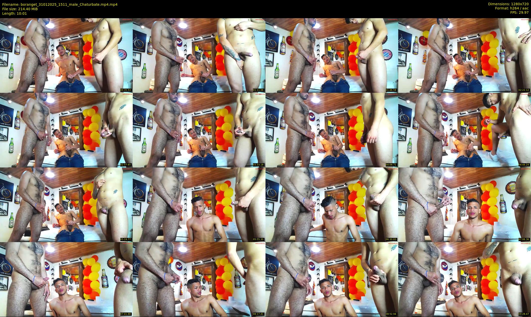 boranget — 11 minute Chaturbate male cam show recording, 720p, Jan 31, 2025