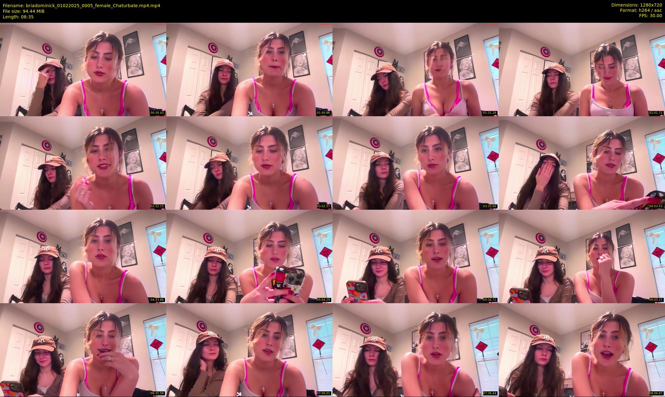 briadominick — 9 minute Chaturbate couple cam show recording, 720p, Feb 1, 2025