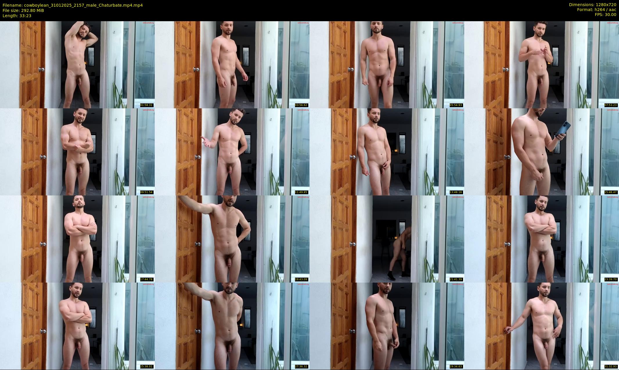 cowboylean — 34 minute Chaturbate male cam show recording, 720p, Jan 31, 2025