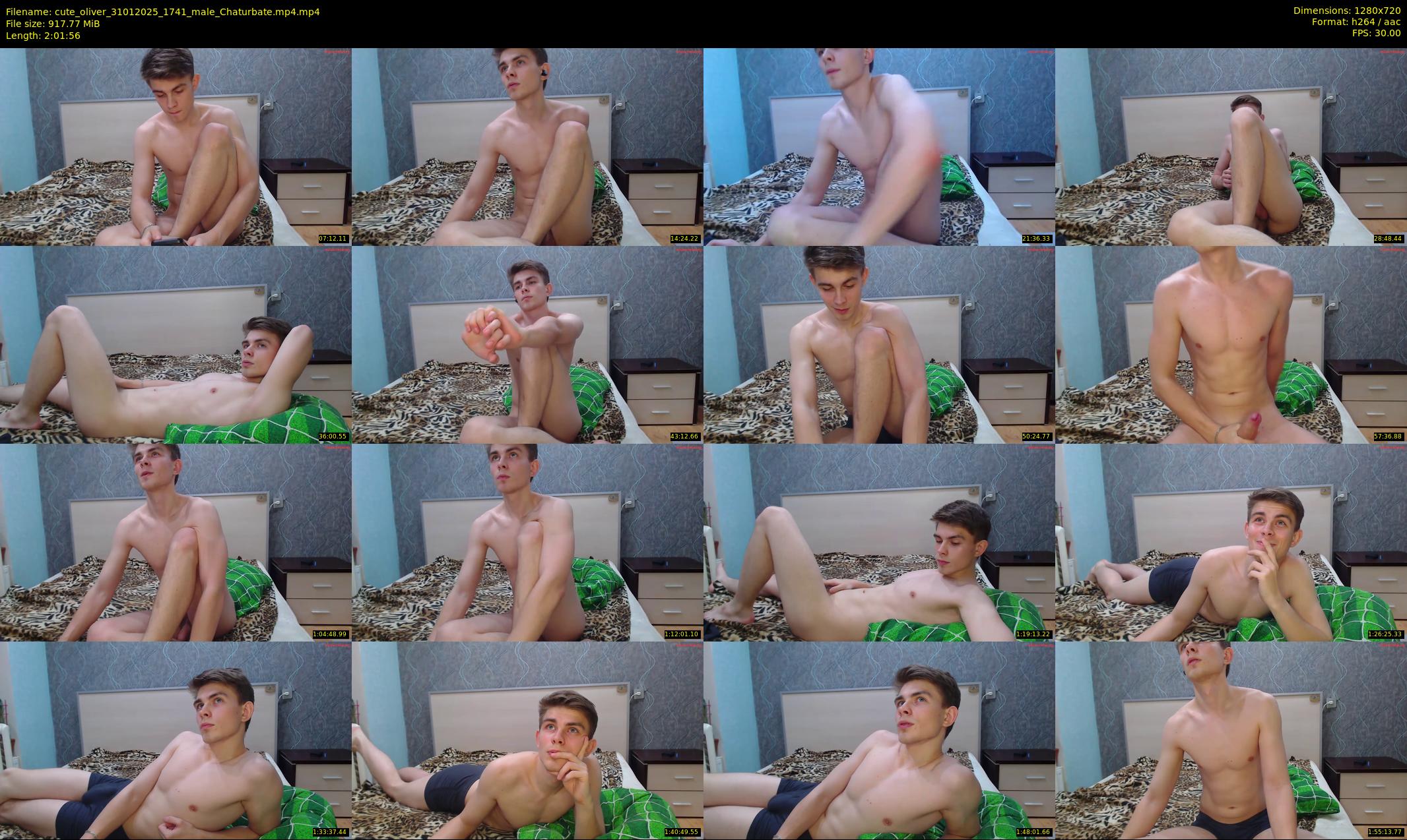 cute_oliver — 122 minute Chaturbate male cam show recording, 720p, Jan 31, 2025