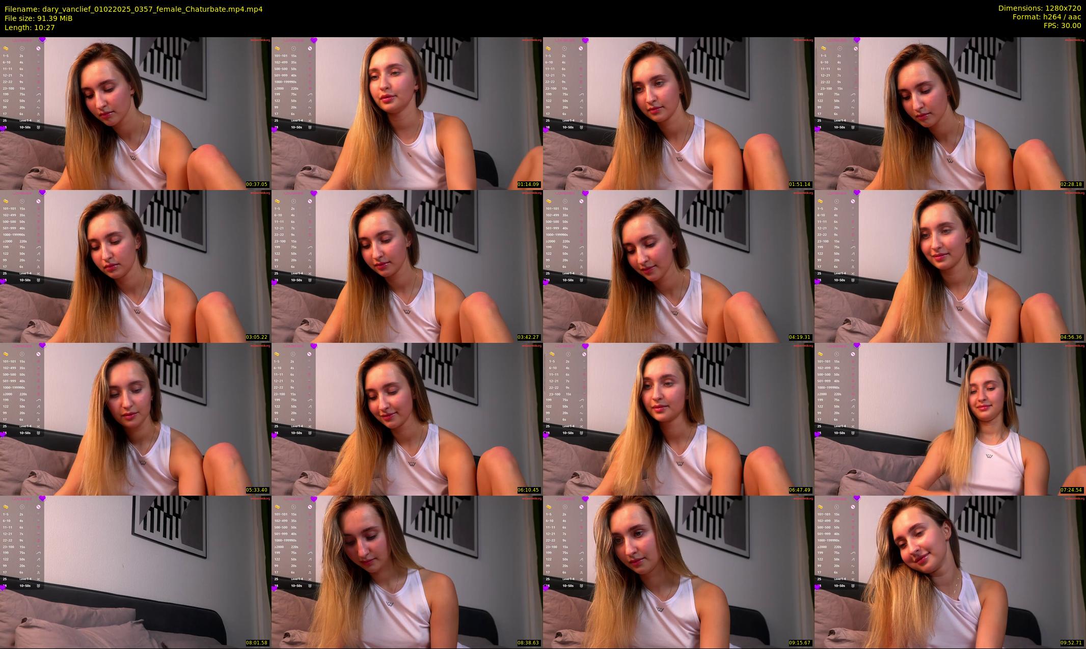 dary_vanclief — 11 minute Chaturbate female cam show recording, 720p, Feb 1, 2025