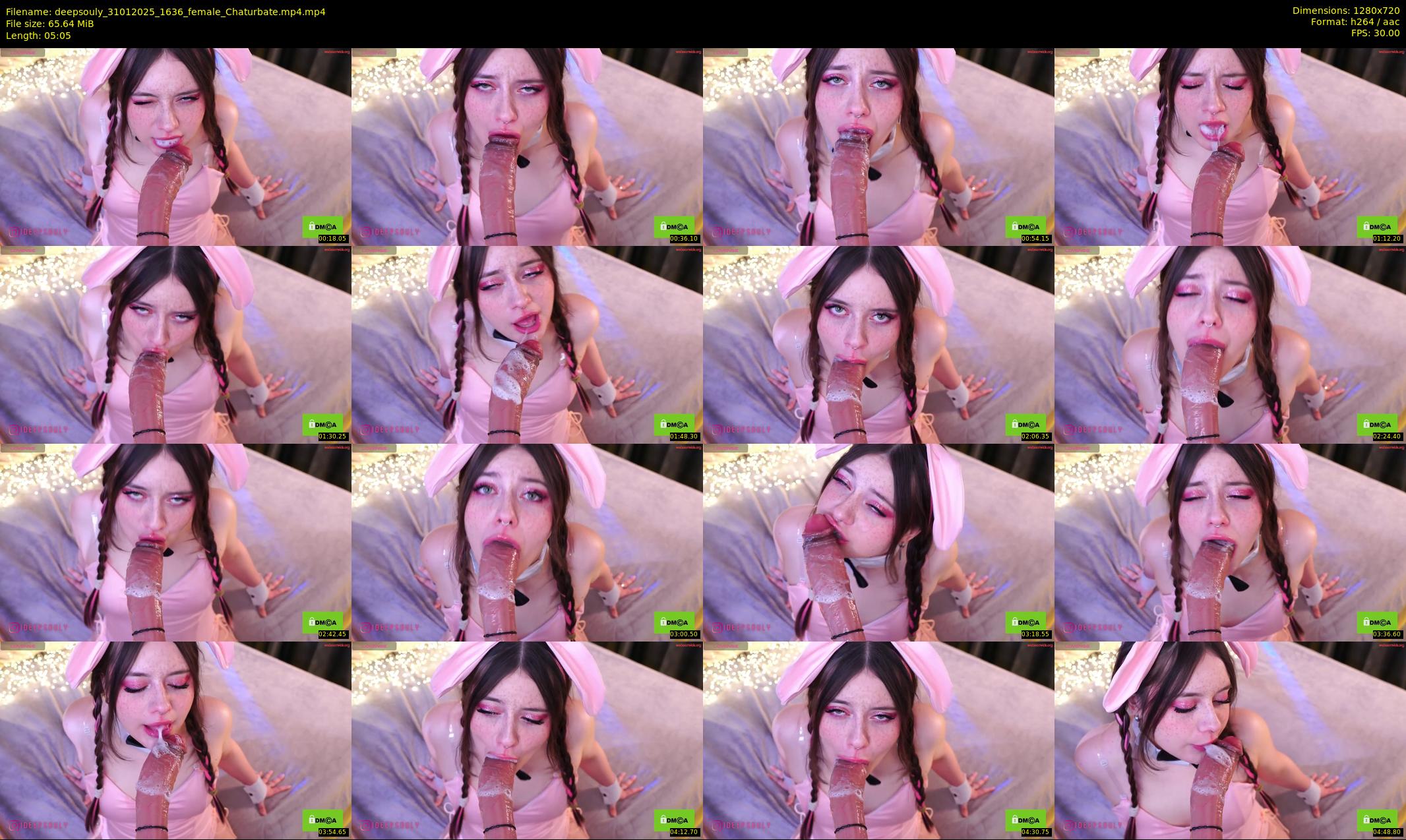 deepsouly — 6 minute Chaturbate female cam show recording, 720p, Jan 31, 2025