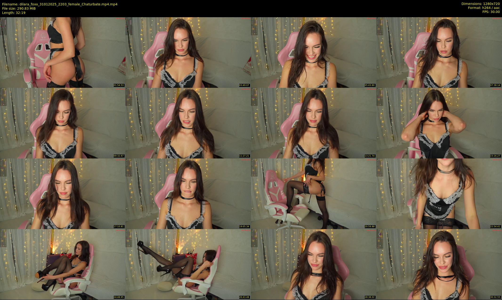 dilara_foxx — 33 minute Chaturbate female cam show recording, 720p, Jan 31, 2025