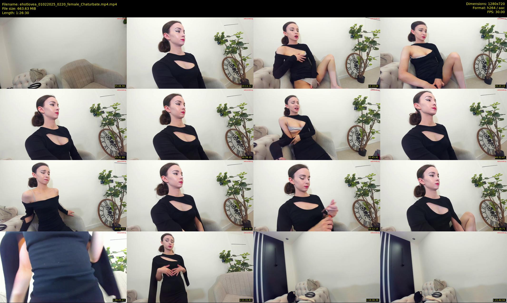 ehotlovea — 87 minute Chaturbate female cam show recording, 720p, Feb 1, 2025