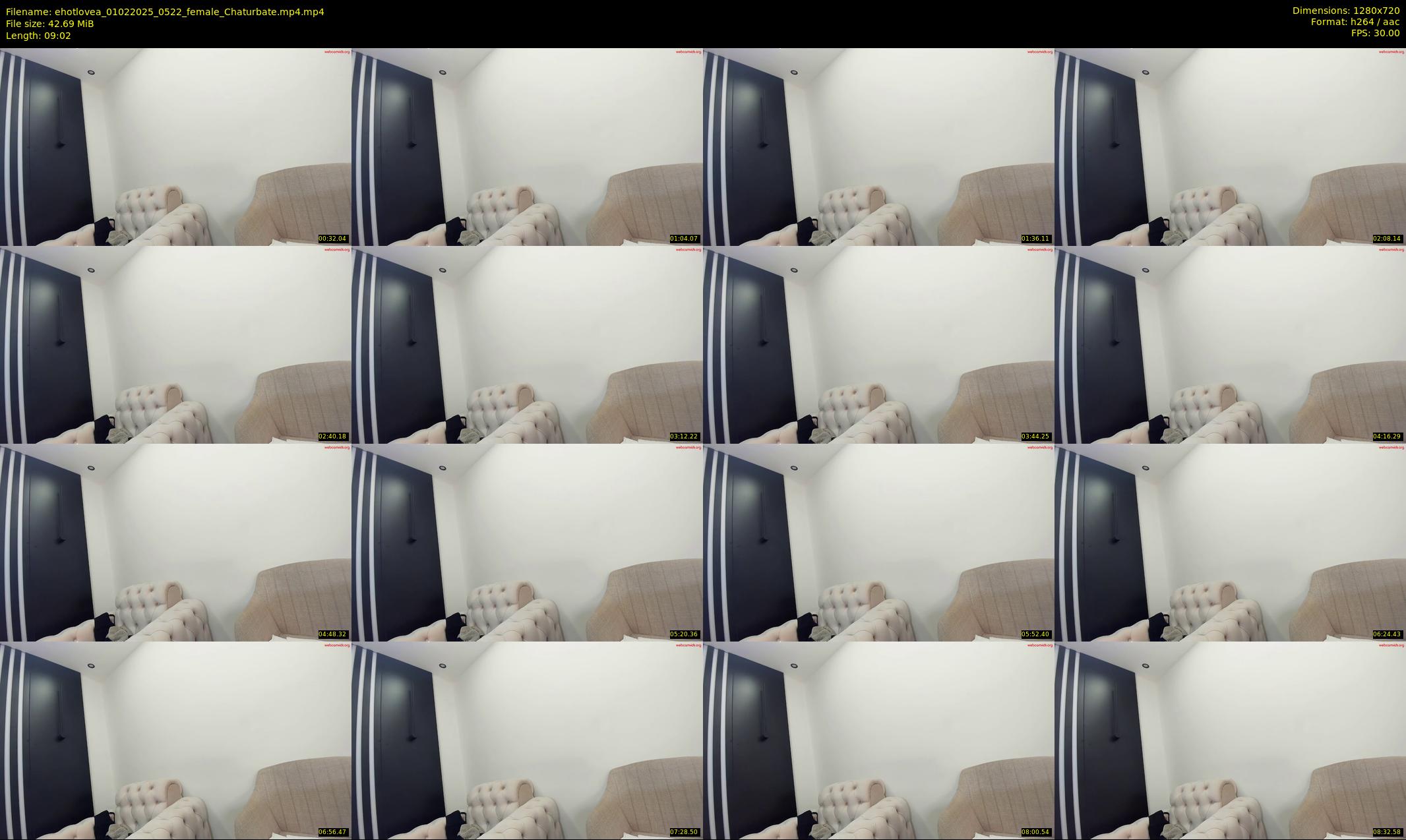 ehotlovea — 10 minute Chaturbate female cam show recording, 720p, Feb 1, 2025