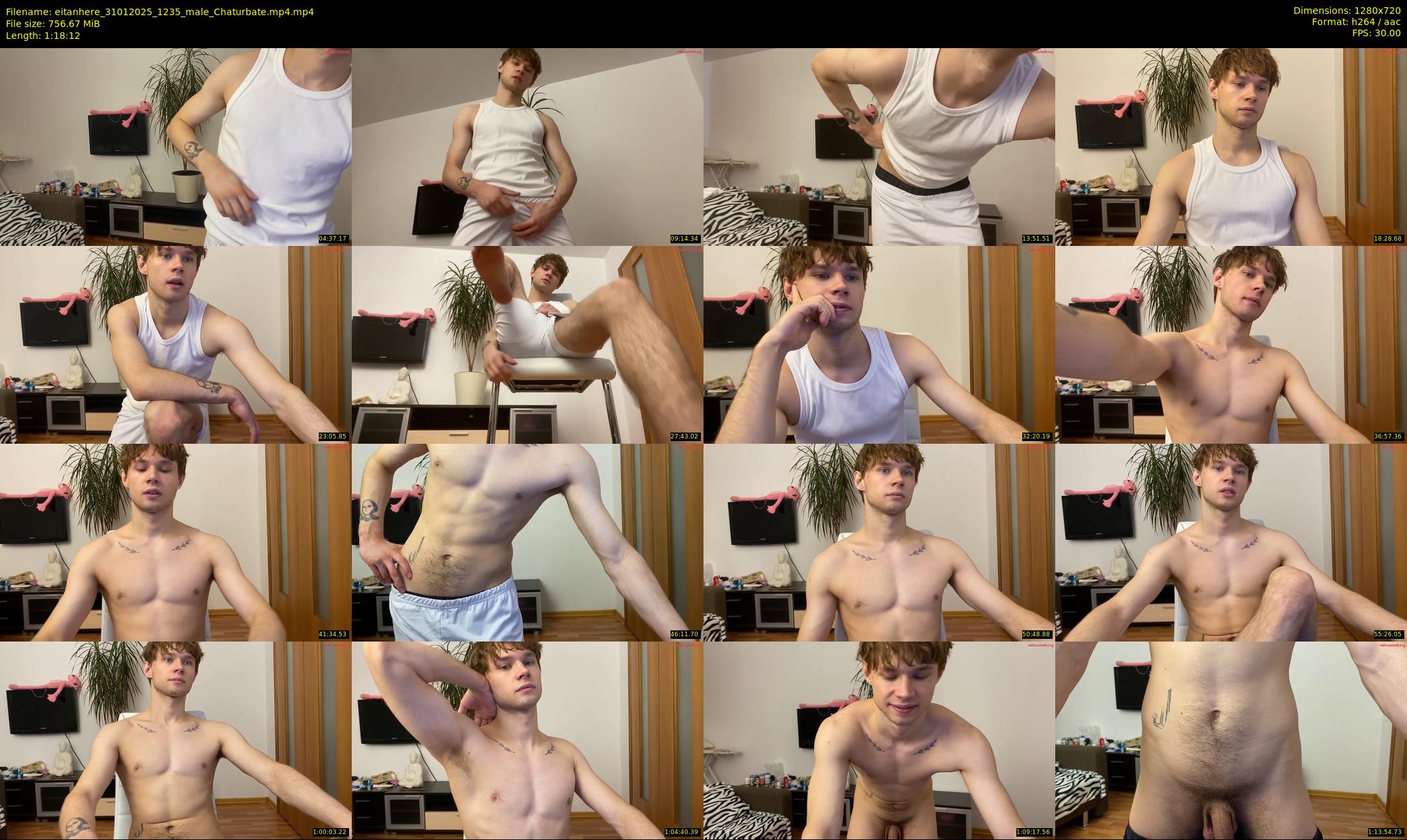 eitanhere — 79 minute Chaturbate male cam show recording, 720p, Jan 31, 2025