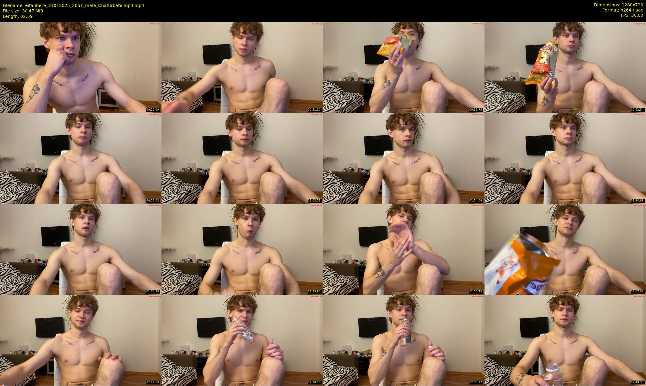 eitanhere — 3 minute Chaturbate male cam show recording, 720p, Jan 31, 2025